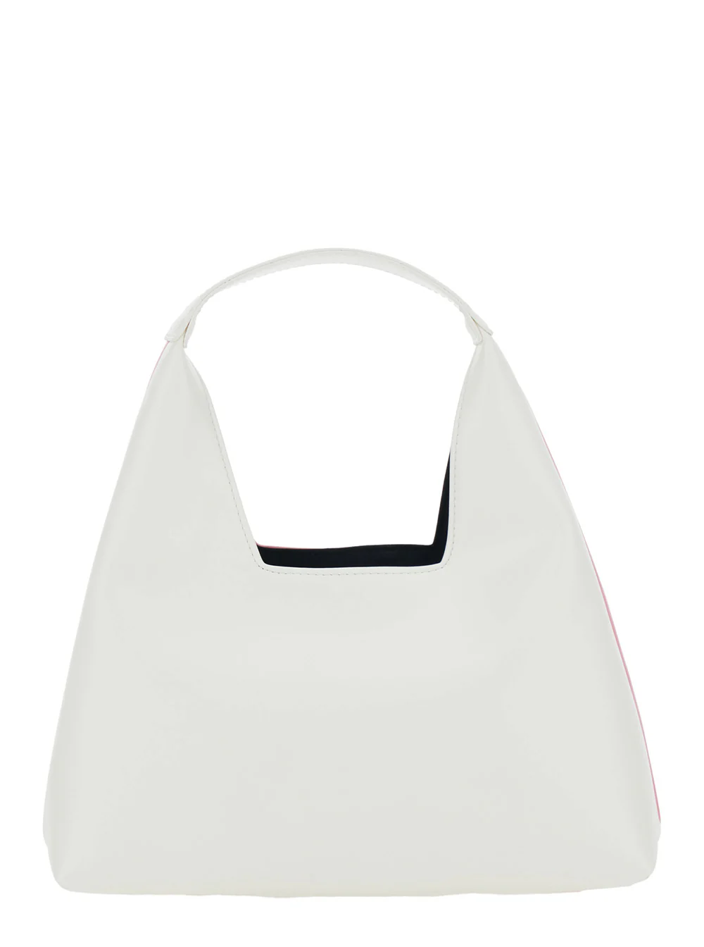 Bolsa de Ombro MARNI KIDS com Alça Superior e Logotipo Maxi na Frente em Eco-couro Rosa para Menina Bolsa Transversal