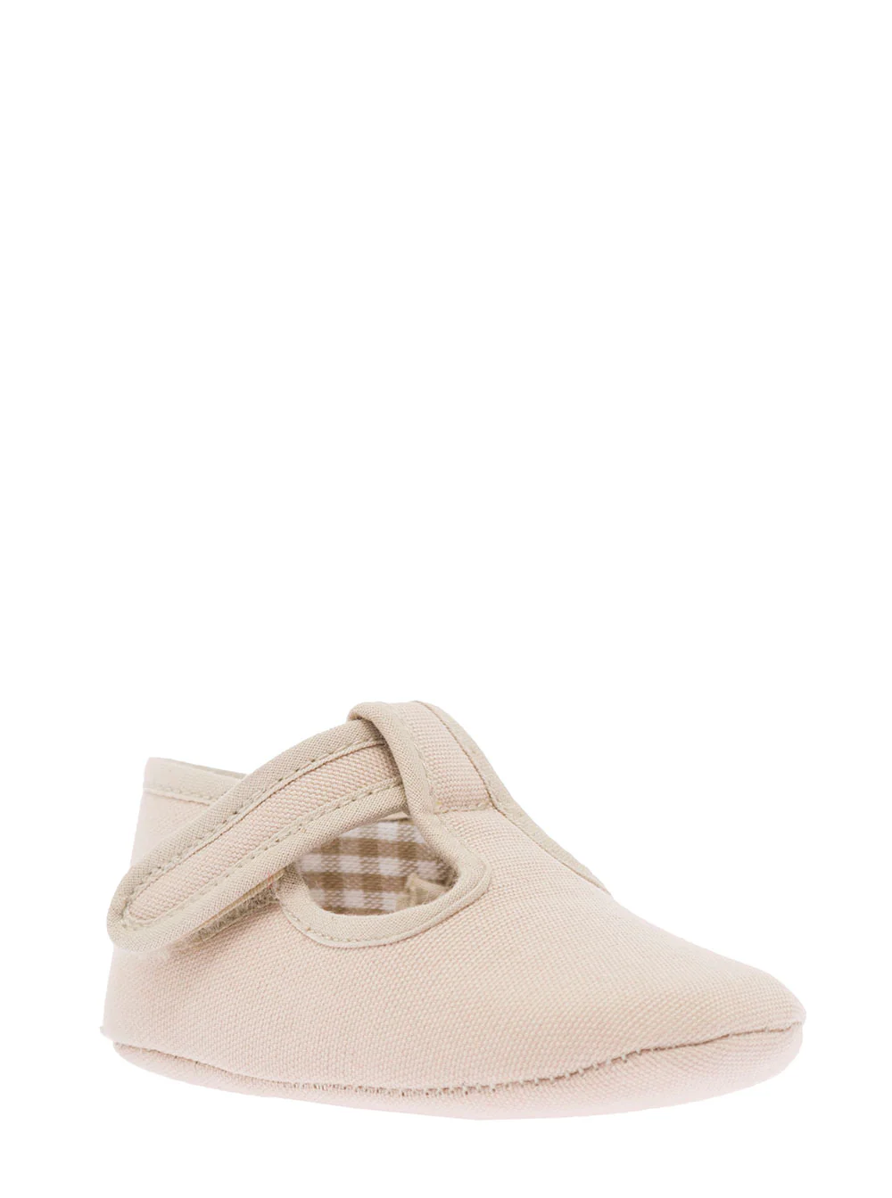 Sapatos de Bebê Batilas para Crianças Meninos Bege de Algodão Sapato Esportivo