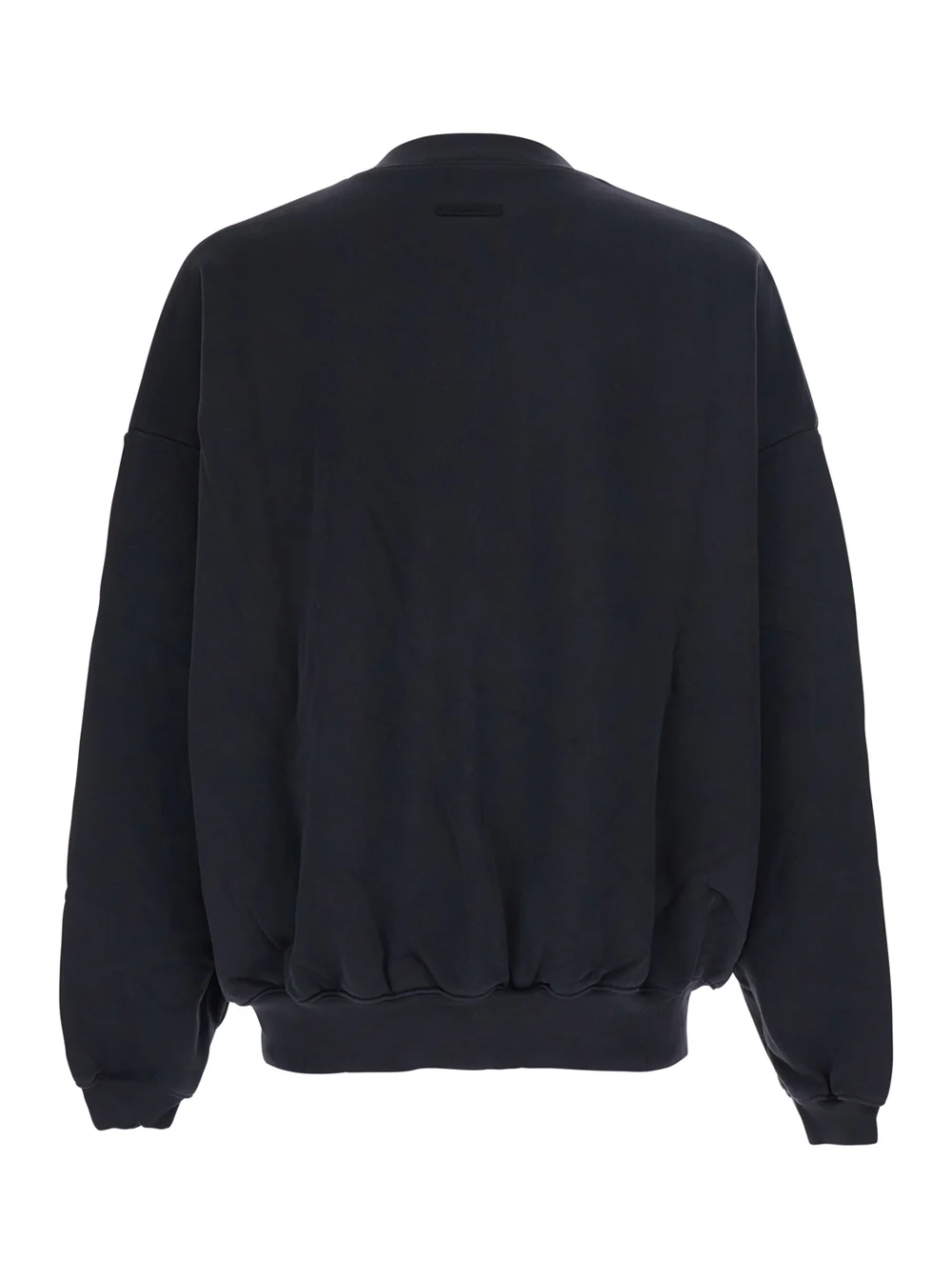 Sweatshirt Preto Fear Of God Training 90S com Logotipo Impresso na Frente em Algodão para Homem