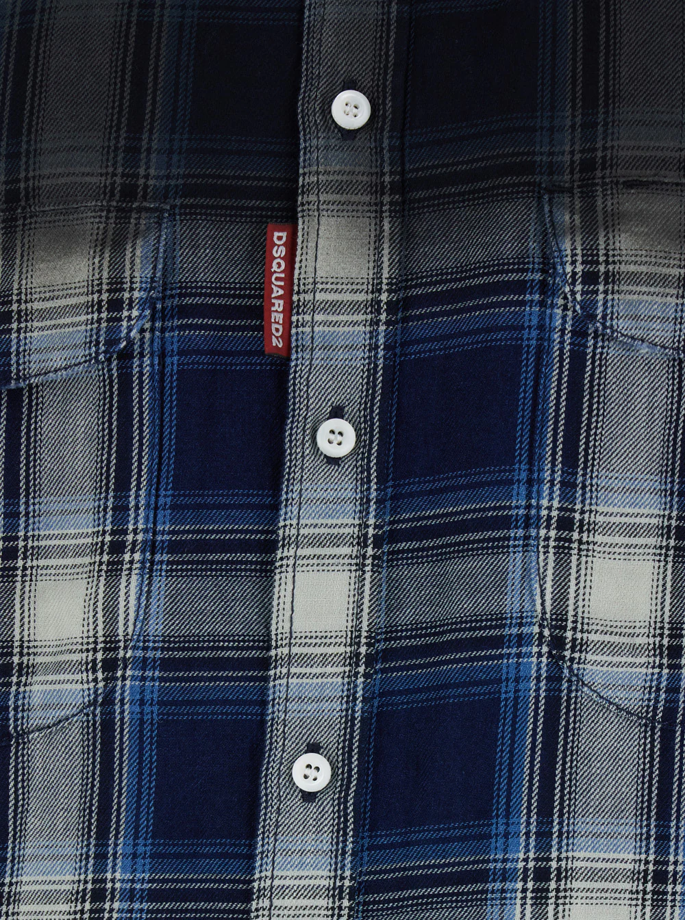 Camisa Dsquared2 S74DM0993D35206001F Multicolor com Efeito Desbotado em Algodão para Homens e Blusas Camisa Dsquared2 S74DM0993D35206001F Multicolor com Efeito Desbotado em Algodão para Homens e Blusas
