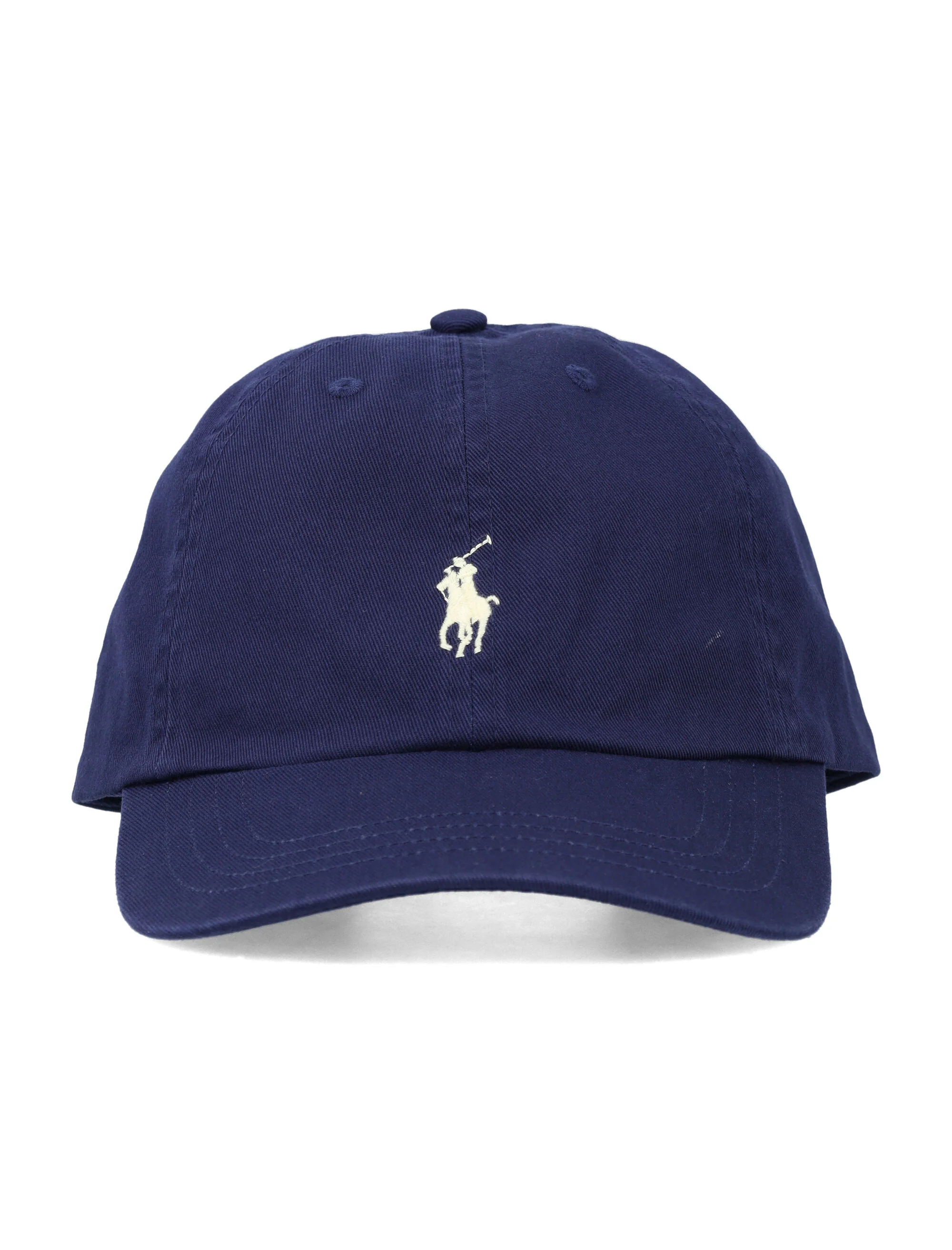 Boné de Beisebol de Algodão Chino Kids Polo Ralph Lauren Chapéu Azul