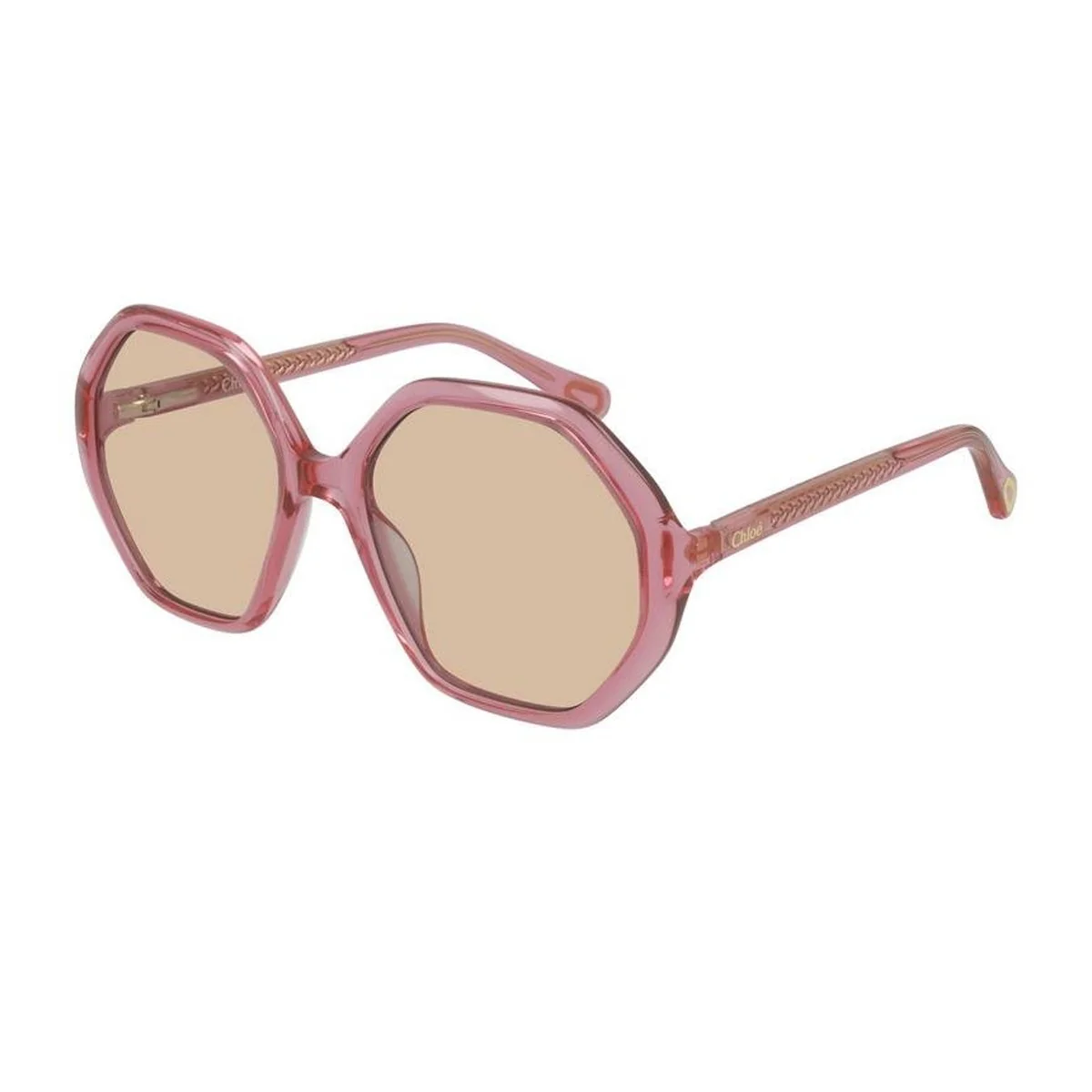 Óculos de Sol Chloé CC0004S Junior Rosa Celluloid