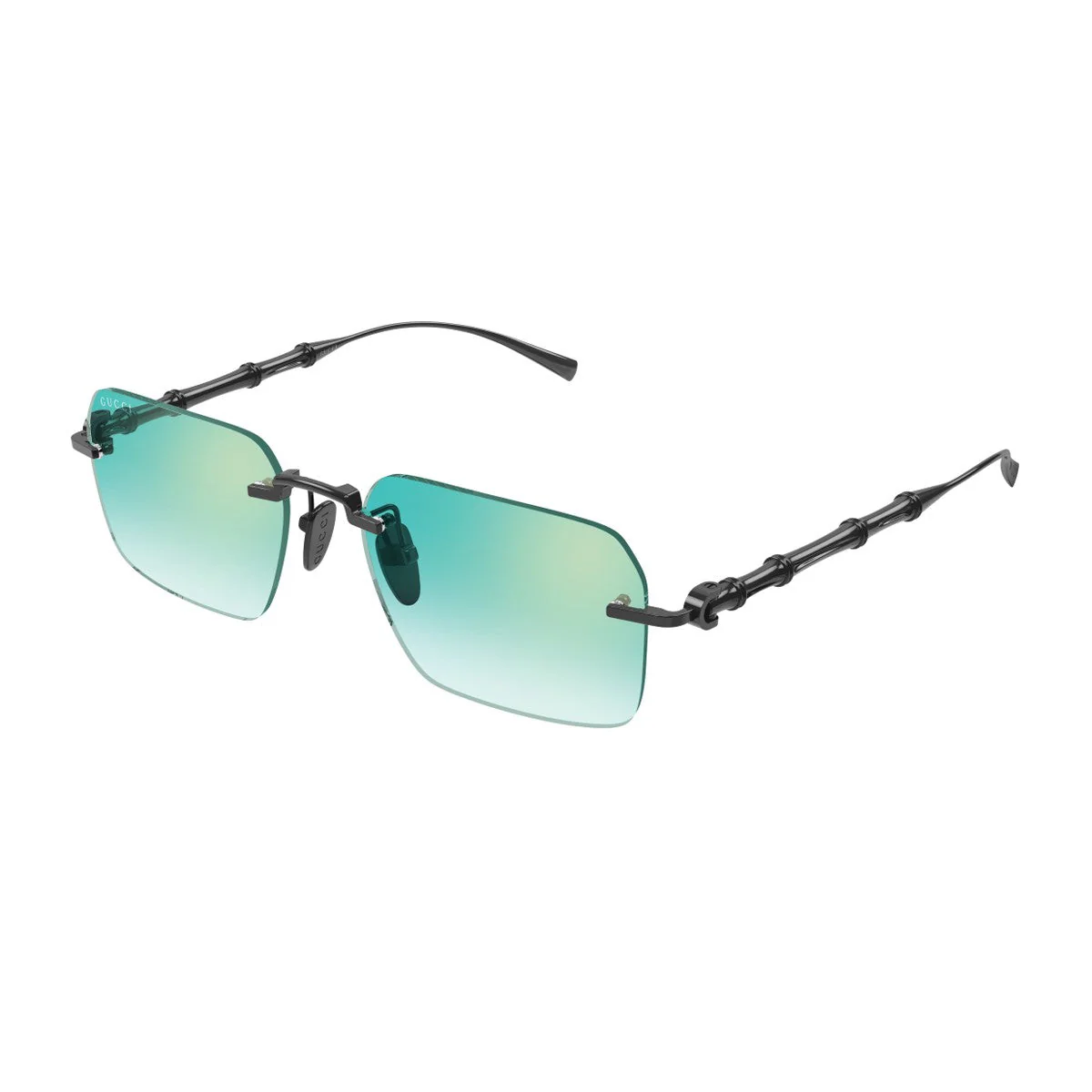 Óculos de Sol Gucci Gg2154s Linea Sign Gunmetal Metallo