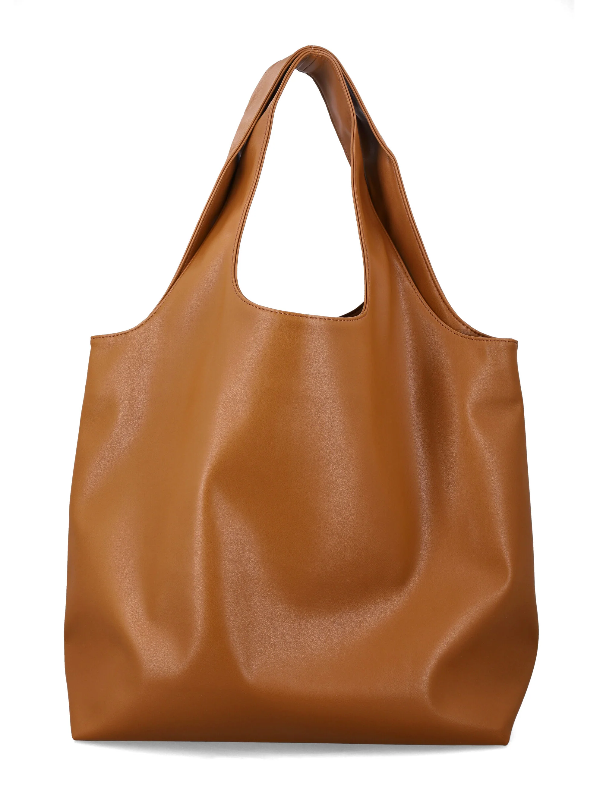 Bolsa tote A.P.C. Ninon com logotipo Camel Poliuretano