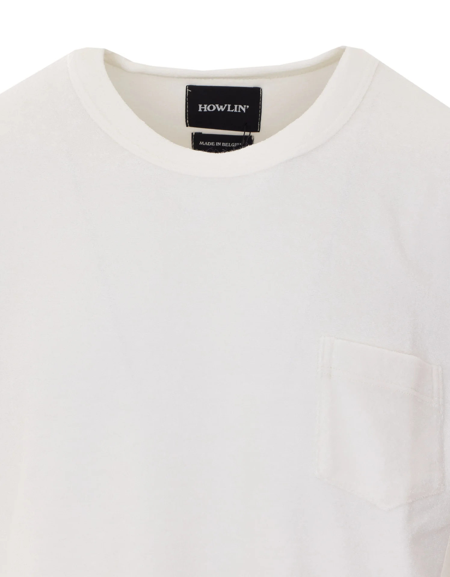 Camiseta Howlin' Branca de Algodão