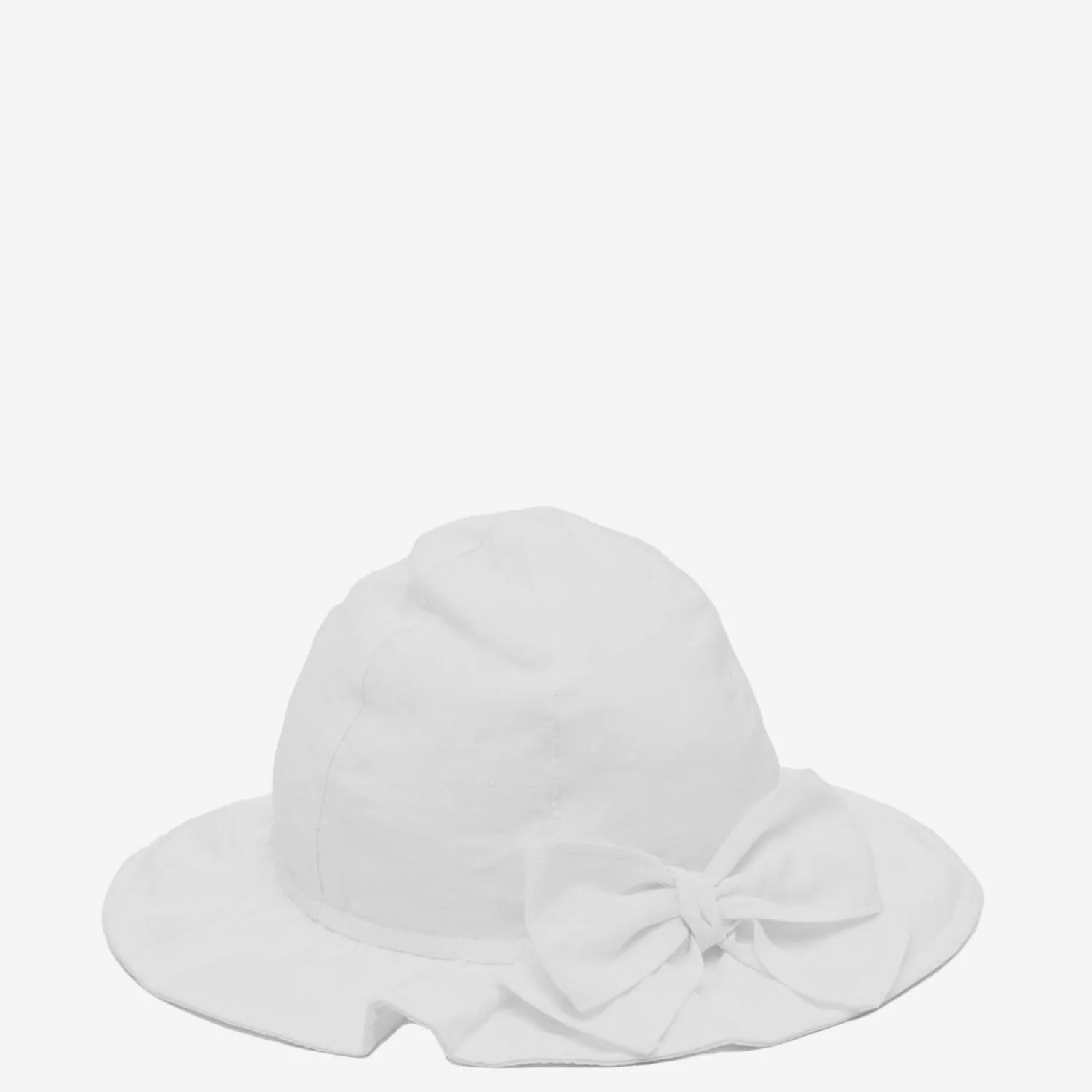 Il Gufo Hats Chapéu Branco de Viscose e Poliéster