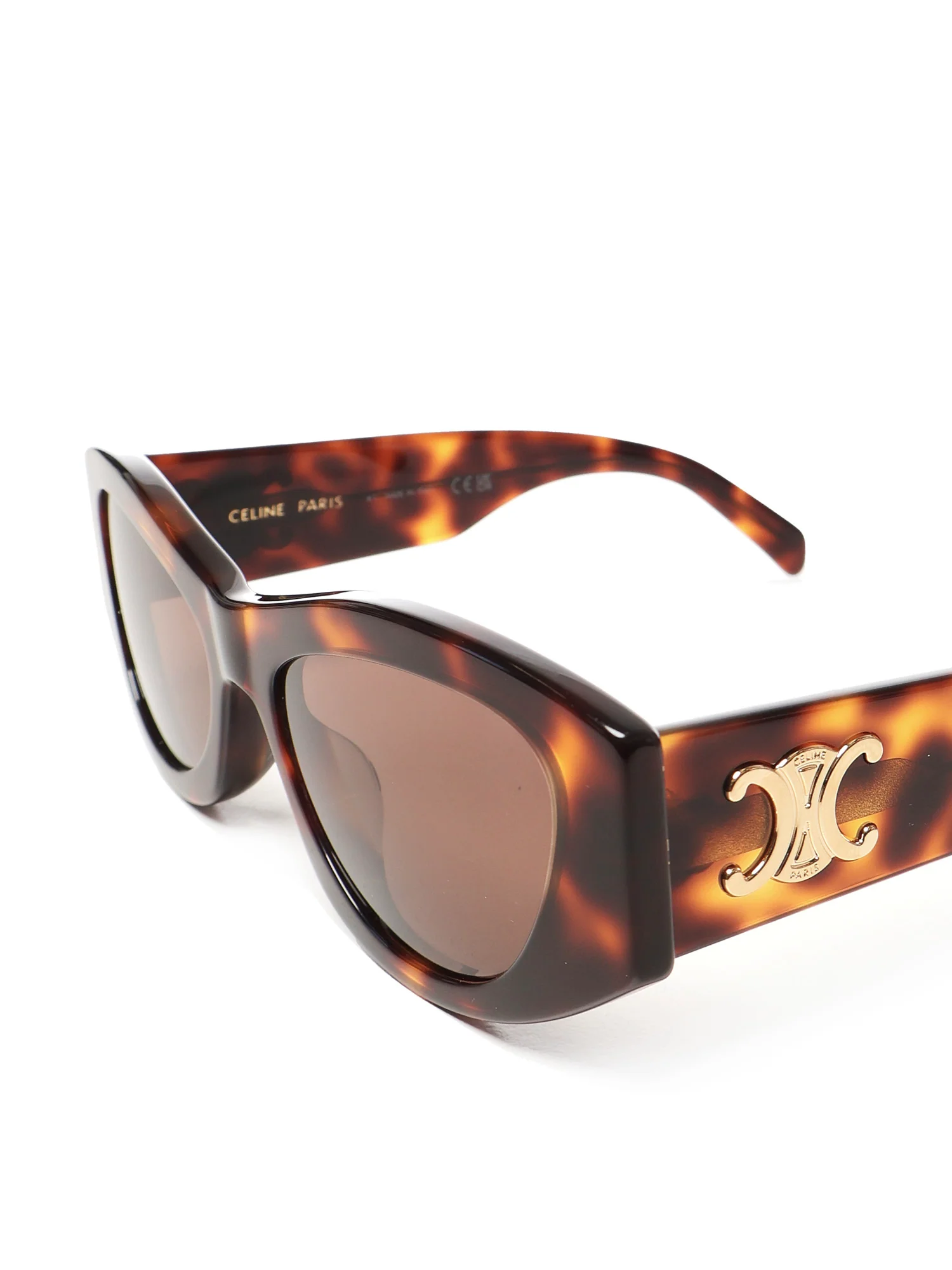 Óculos de Sol Céline Havana Escuro Acetato