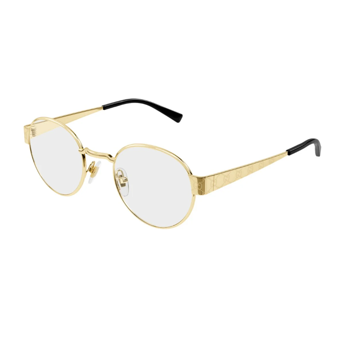 Óculos de Sol Gucci Gg1855o Linea Sign Serigrafia Metalizada Dourada