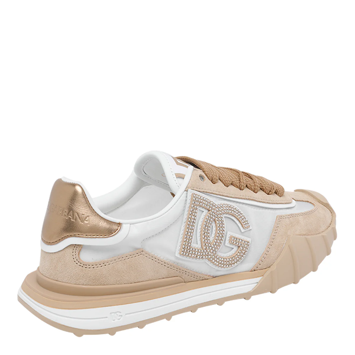 Sapatilhas Dolce & Gabbana Bege Sapatilhas Dolce & Gabbana Bege