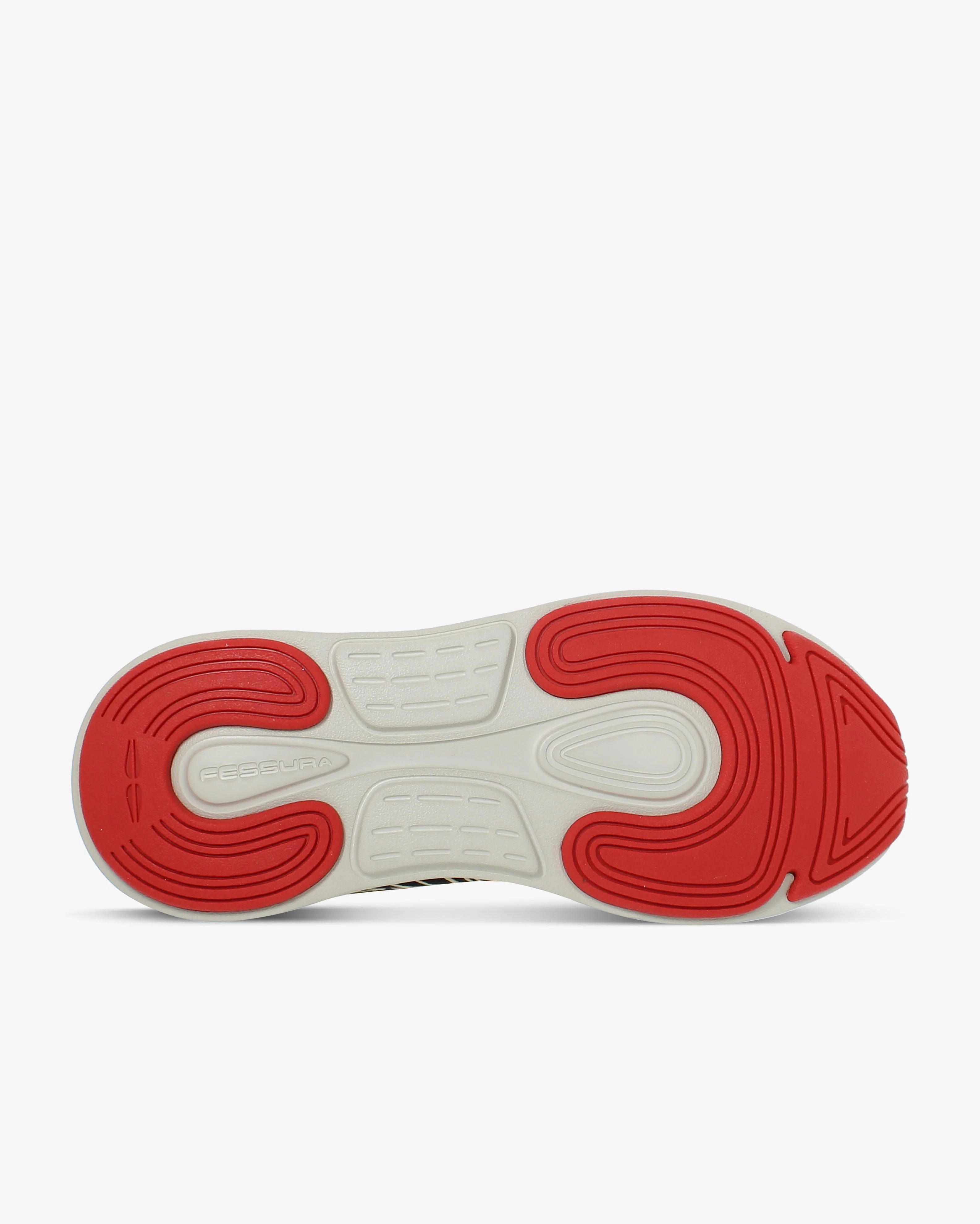 Sapatilhas de Corrida Fessura Italia Walk #01 02 Preto-Leite