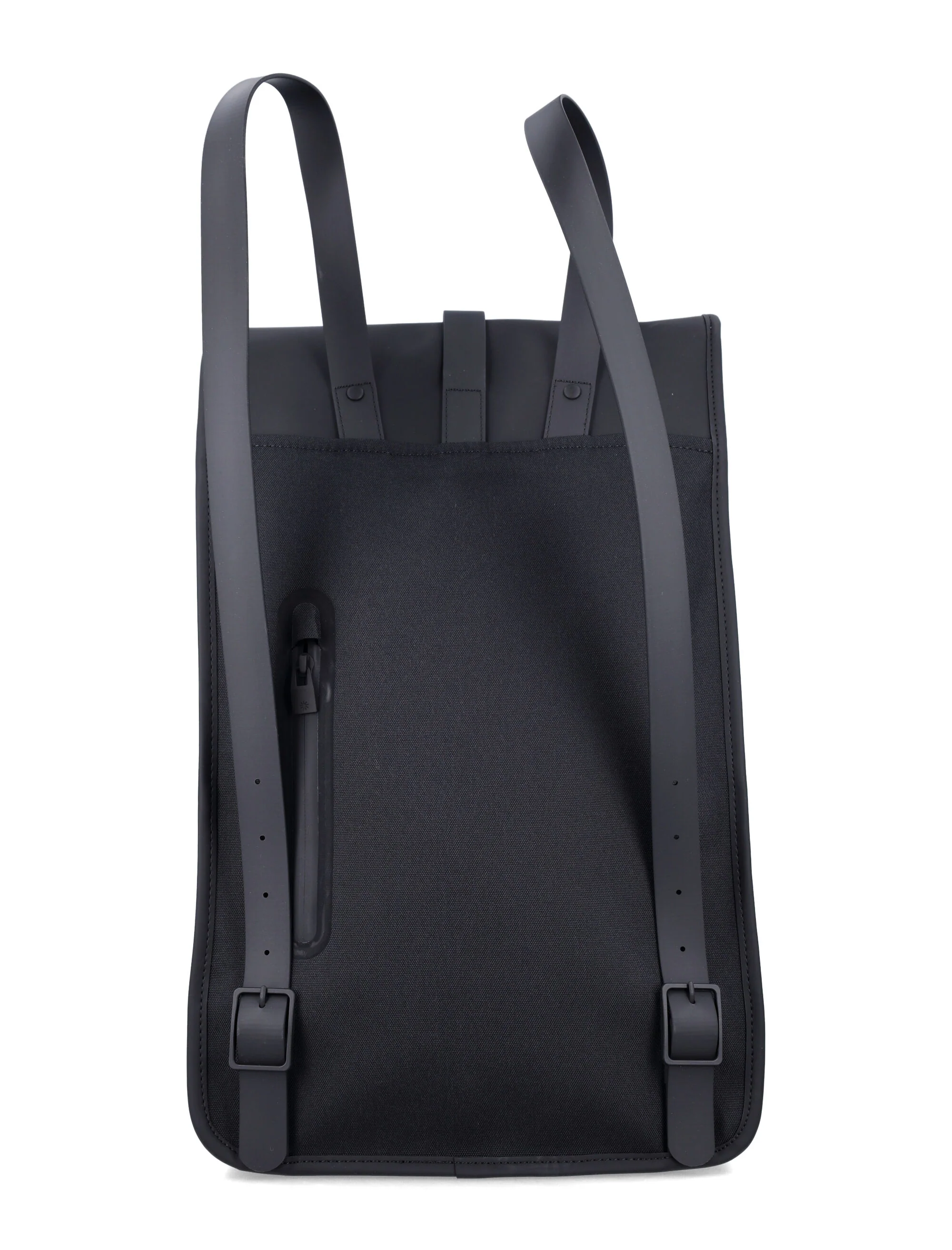 Mochila Impermeável Rains com Bolsa para Laptop Preto Revestimento de Poliéster