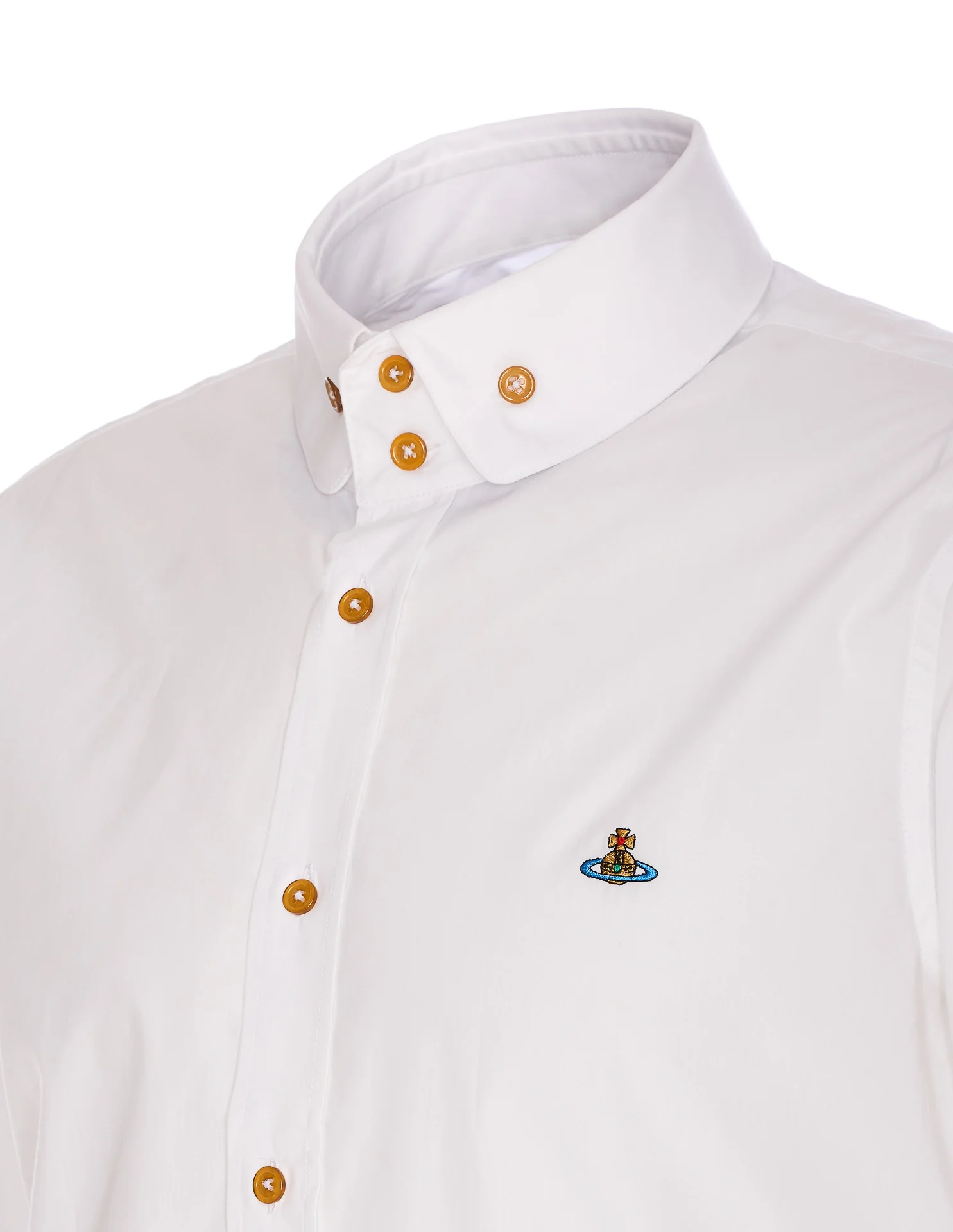 Camisas Brancas de Algodão Vivienne Westwood