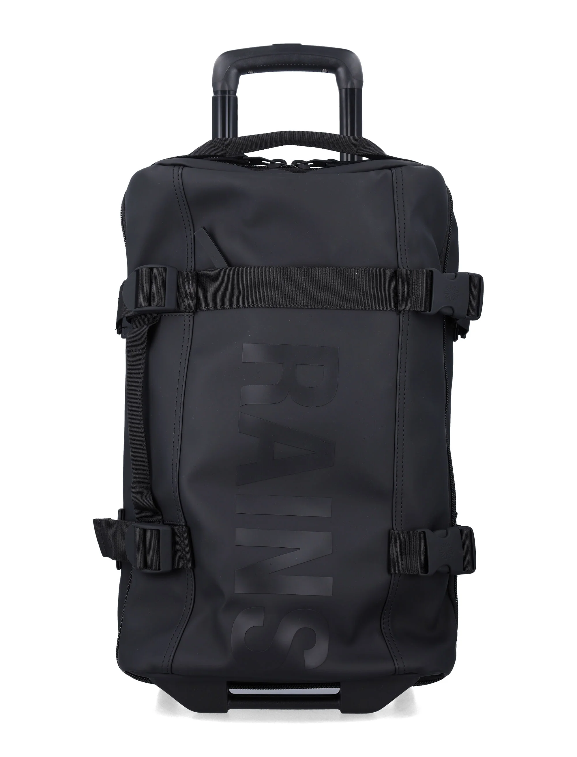 Mala impermeável Rains Texel Cabin Preto Poliéster Bagagem