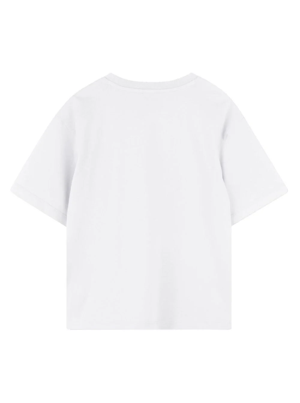 Camiseta Infantil Branca Kenzo com Estampa de Logotipo Maxi na Frente Camisetas e Polos de Menino