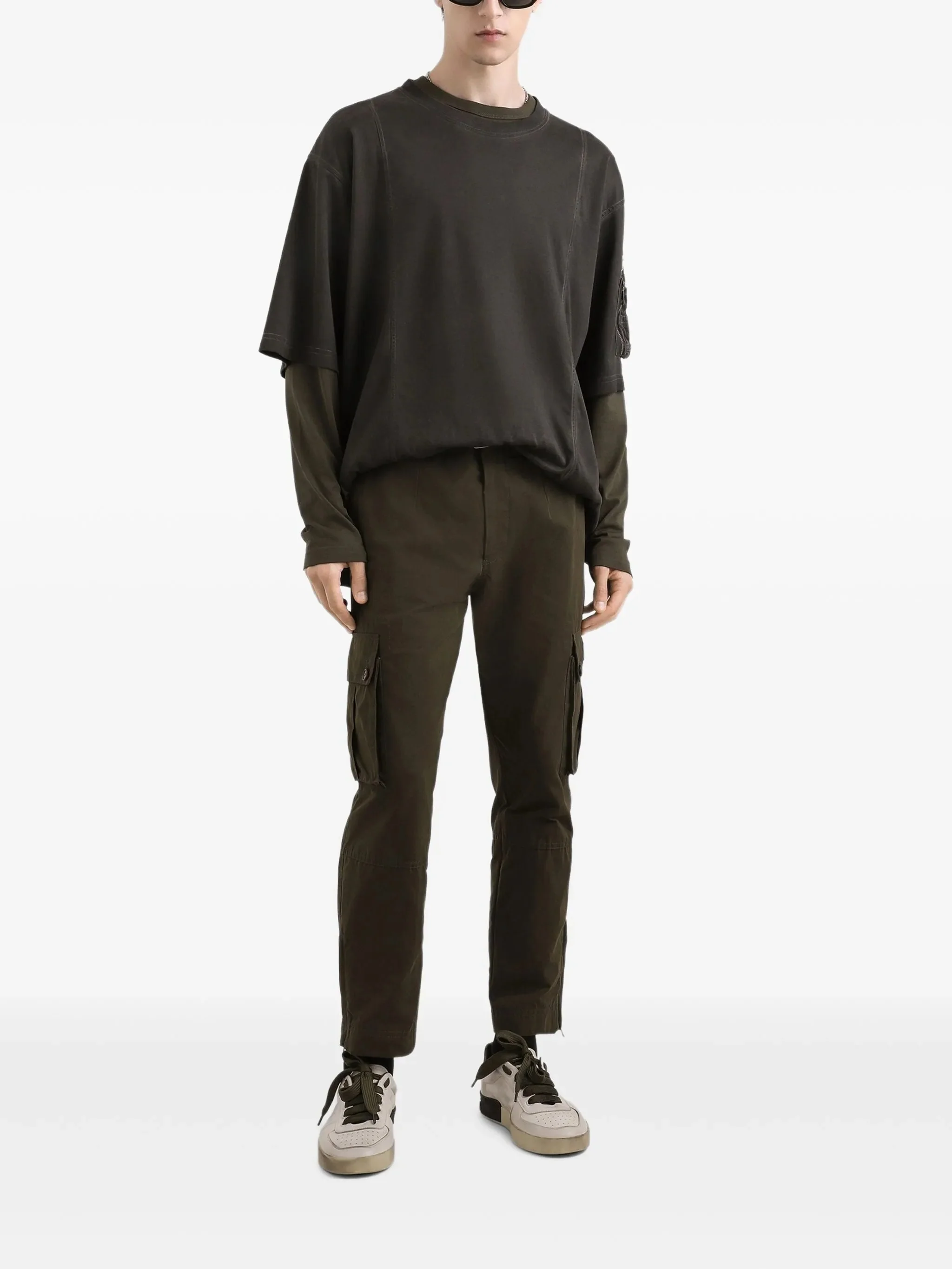 Dolce & Gabbana Calça Marrom Co+pa+pl Calças