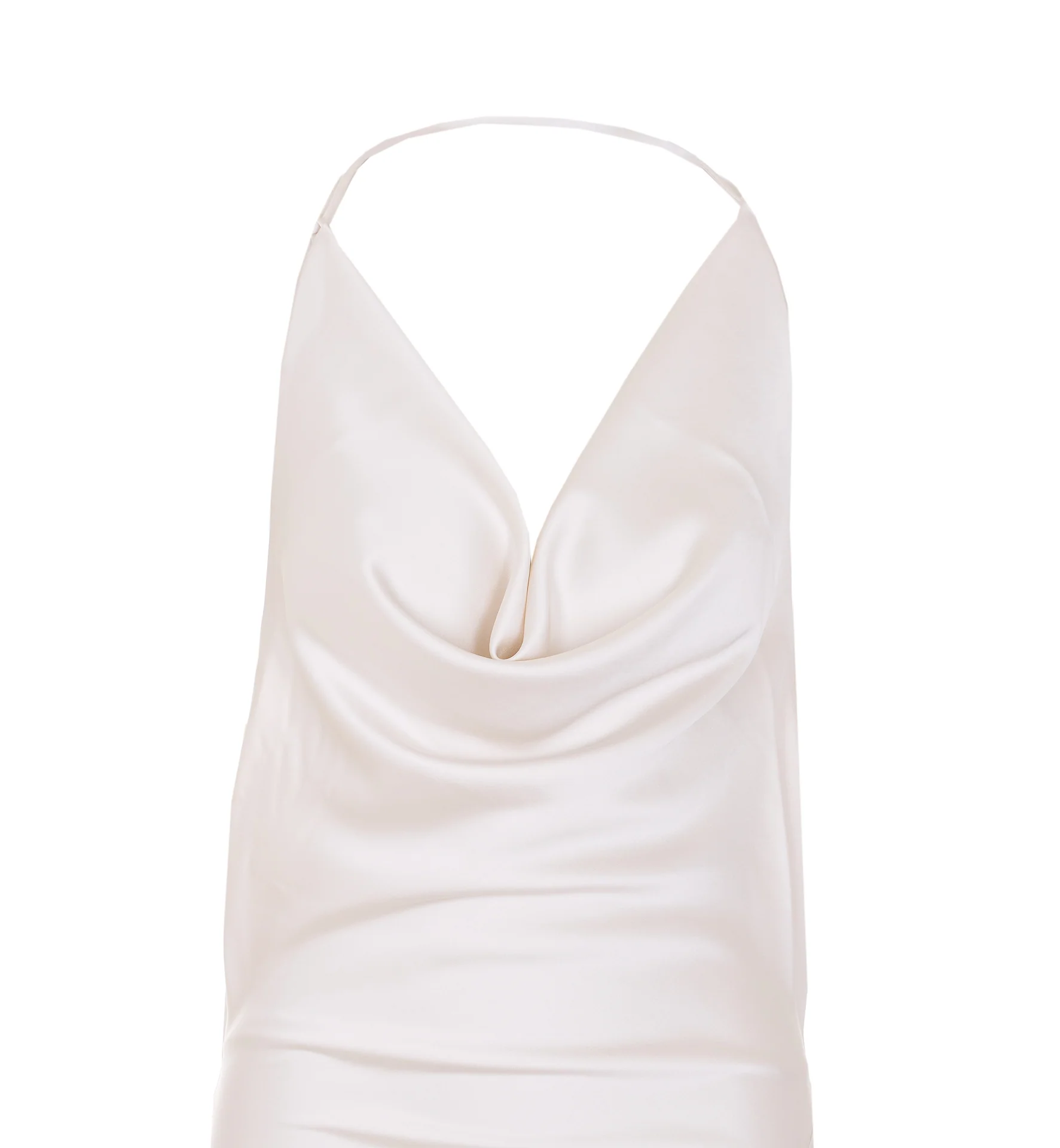 Vestidos Brancos de Poliéster Andamane