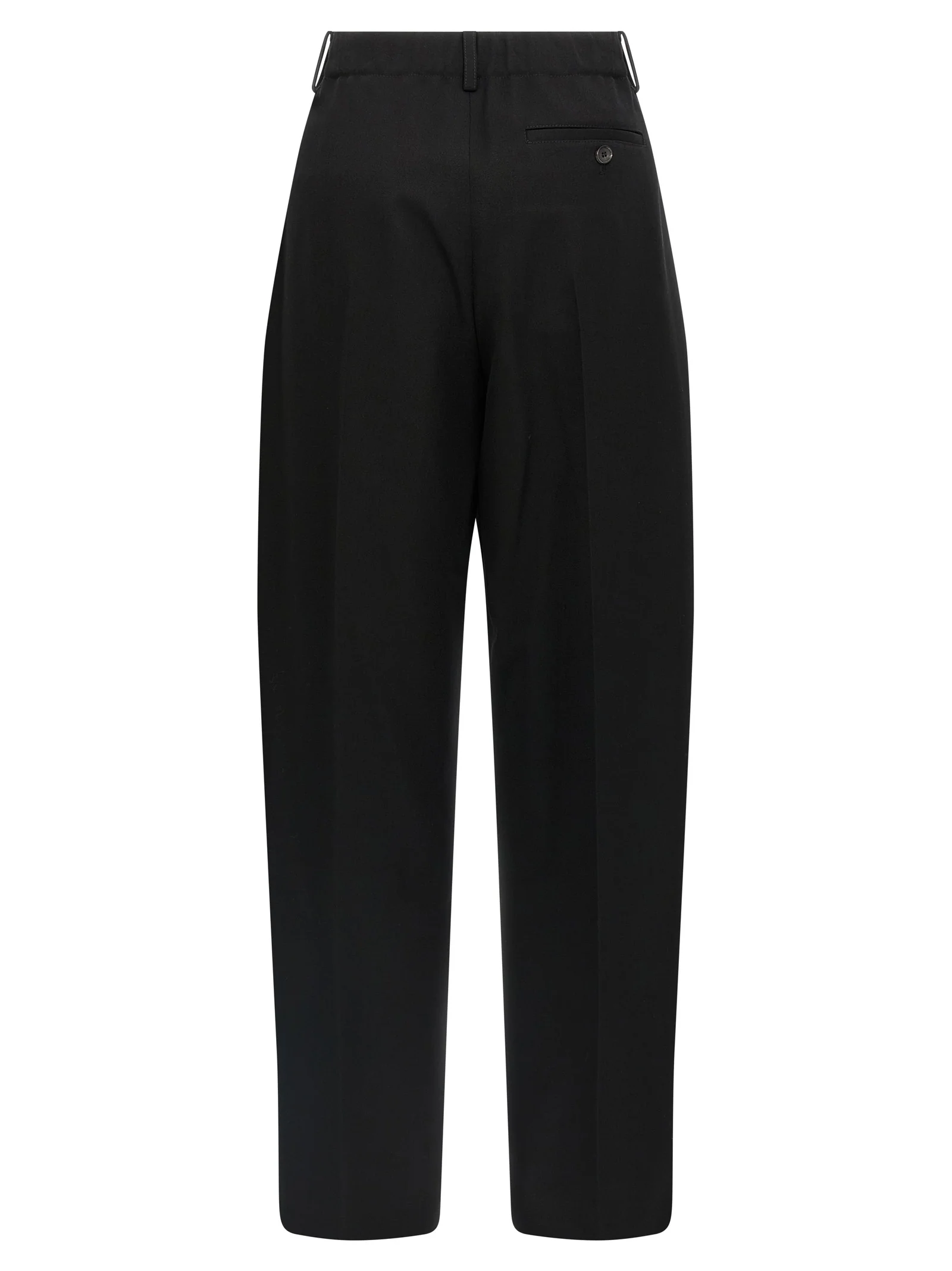 Calças Double Pence Preto de Lã Givenchy