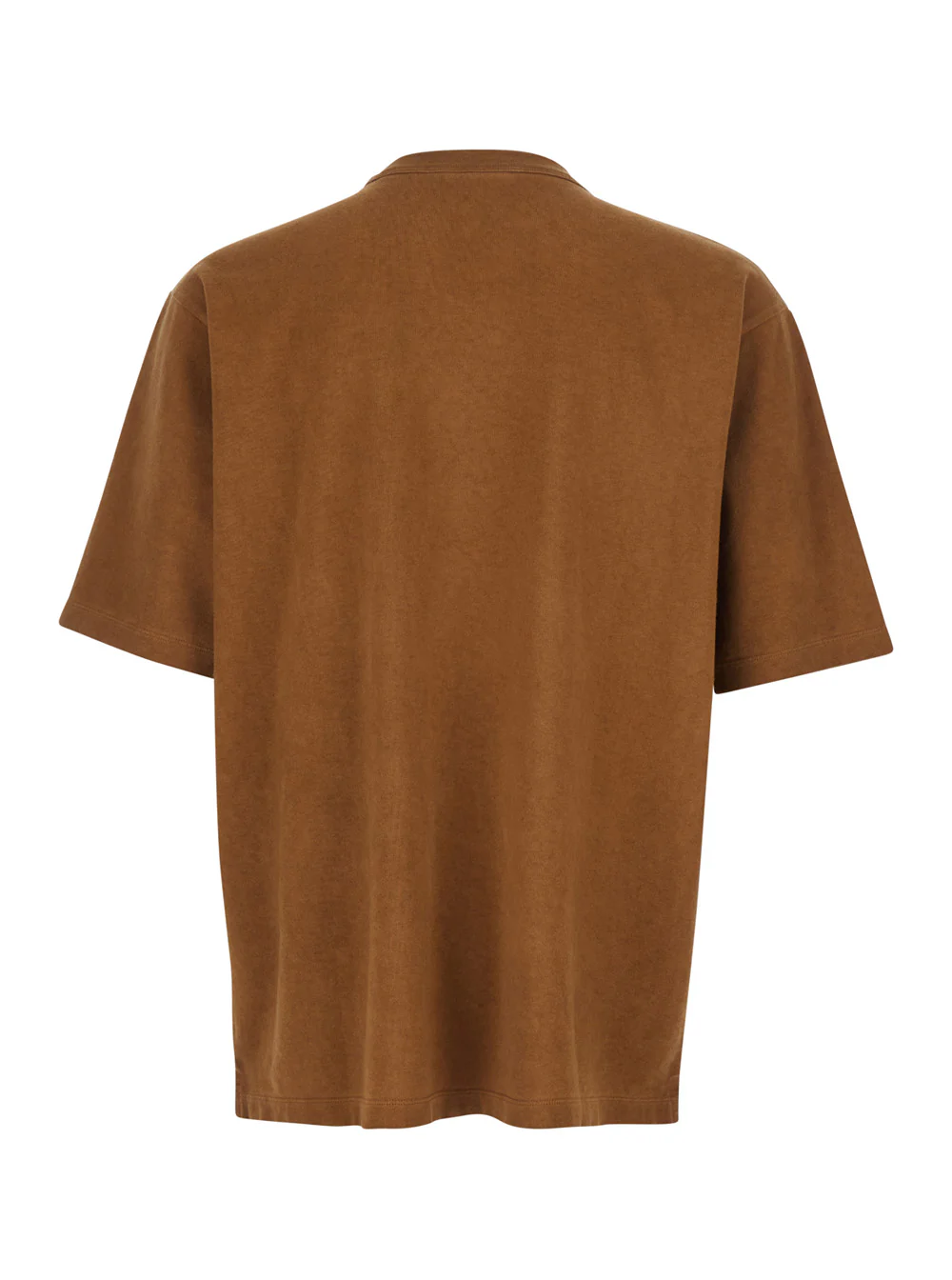 Camiseta DSQUARED2 com Estampa de Logotipo na Frente em Algodão Marrom para Homens Camisetas e Camisetas Polo