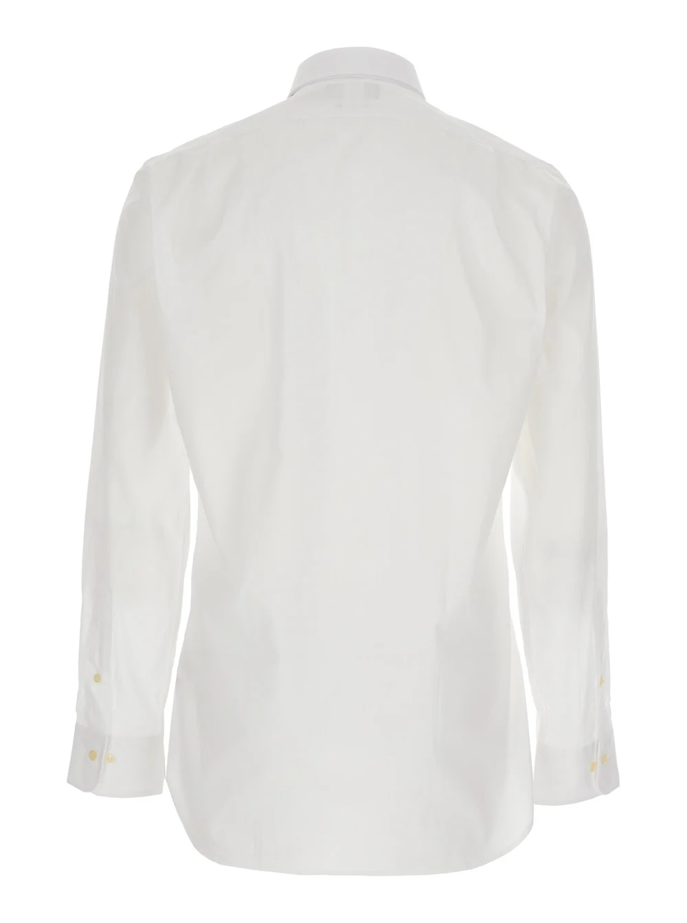 Camisa Branca Slim Fit Polo Ralph Lauren com Gola Pontiaguda e Bordado na Frente para Homens Blusas de Algodão Camisa Branca Slim Fit Polo Ralph Lauren com Gola Pontiaguda e Bordado na Frente para Homens Blusas de Algodão