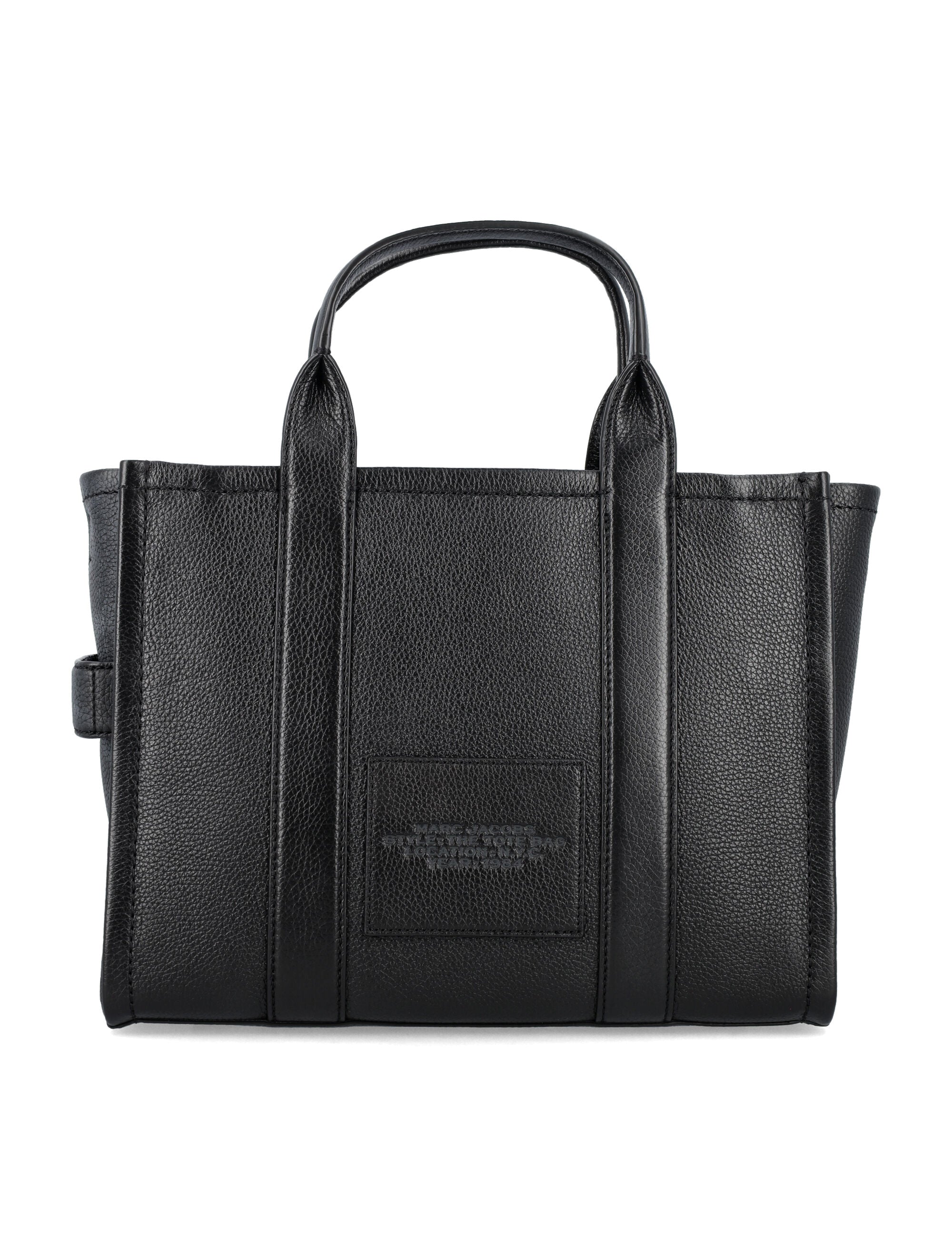 Marc Jacobs The Medium Tote Bag em Couro Preto Vaca