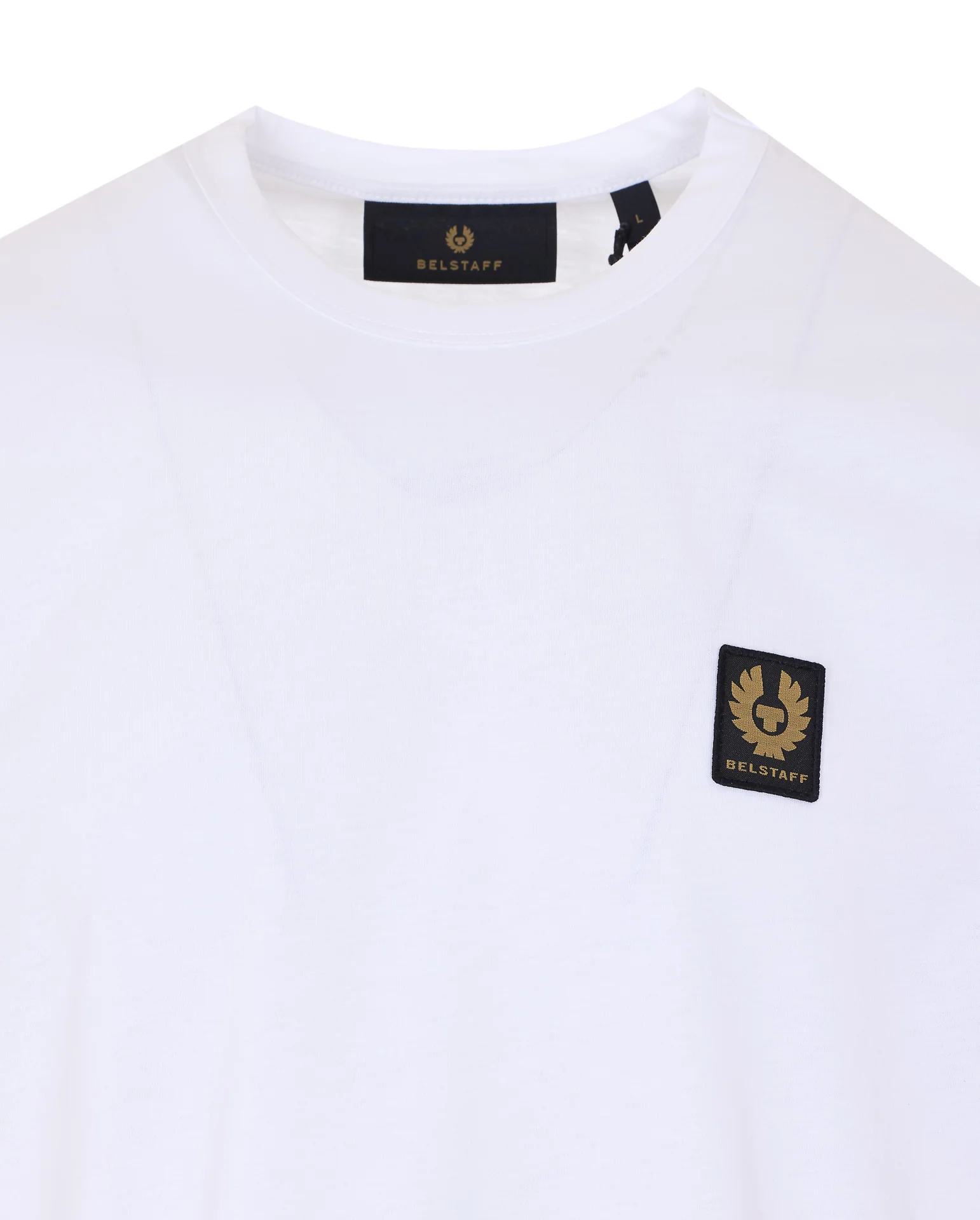 Camisetas e Polos Belstaff de Algodão Branco Camisetas e Polos Belstaff de Algodão Branco