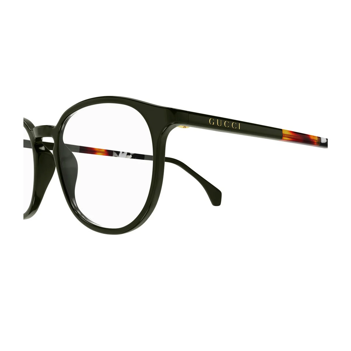 Óculos de Sol Gucci Gg0551o Linea Institutional Logo Verde Oliva Acetato Reciclado
