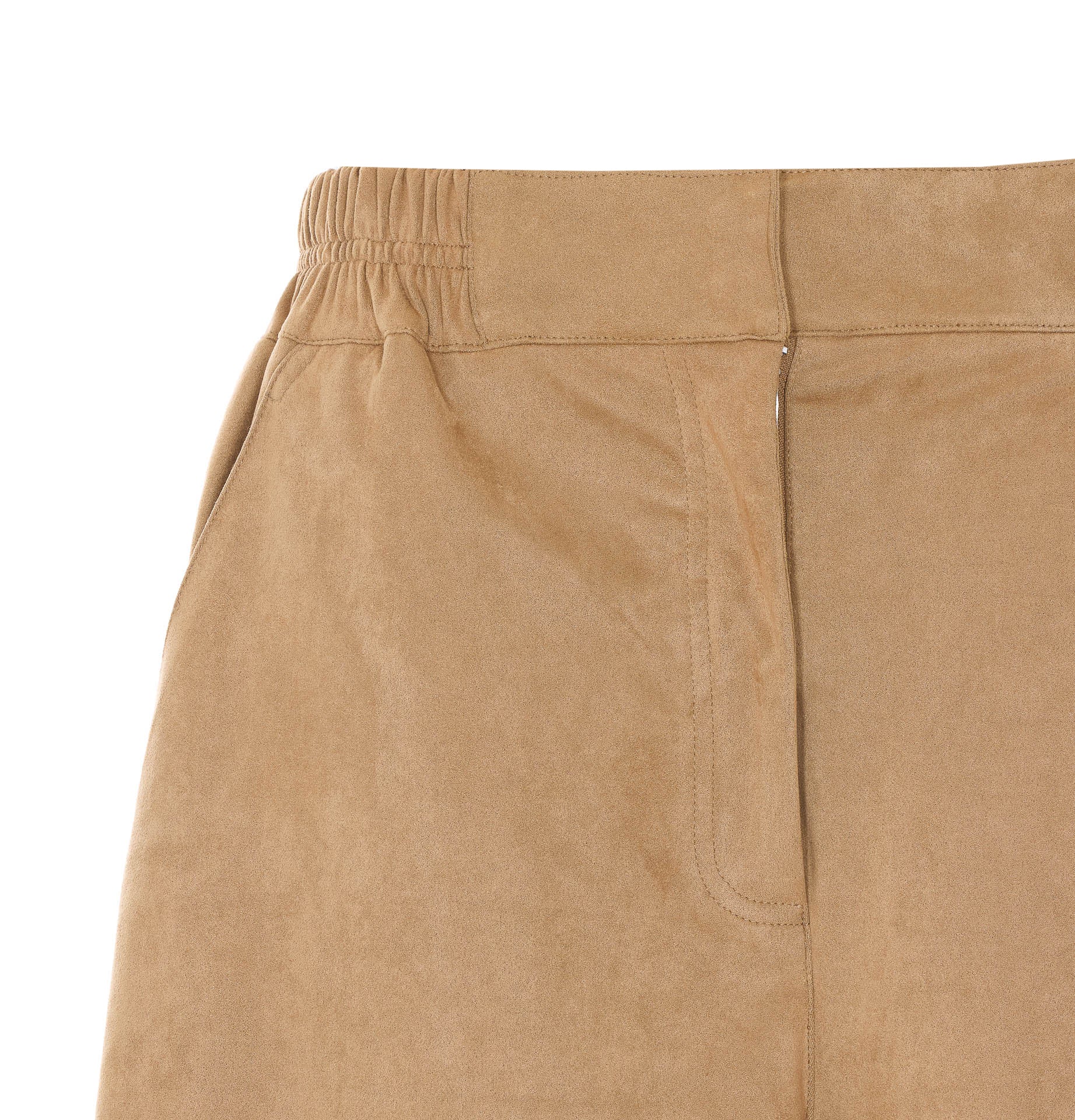 Bermudas Urbancode Bege Poliéster