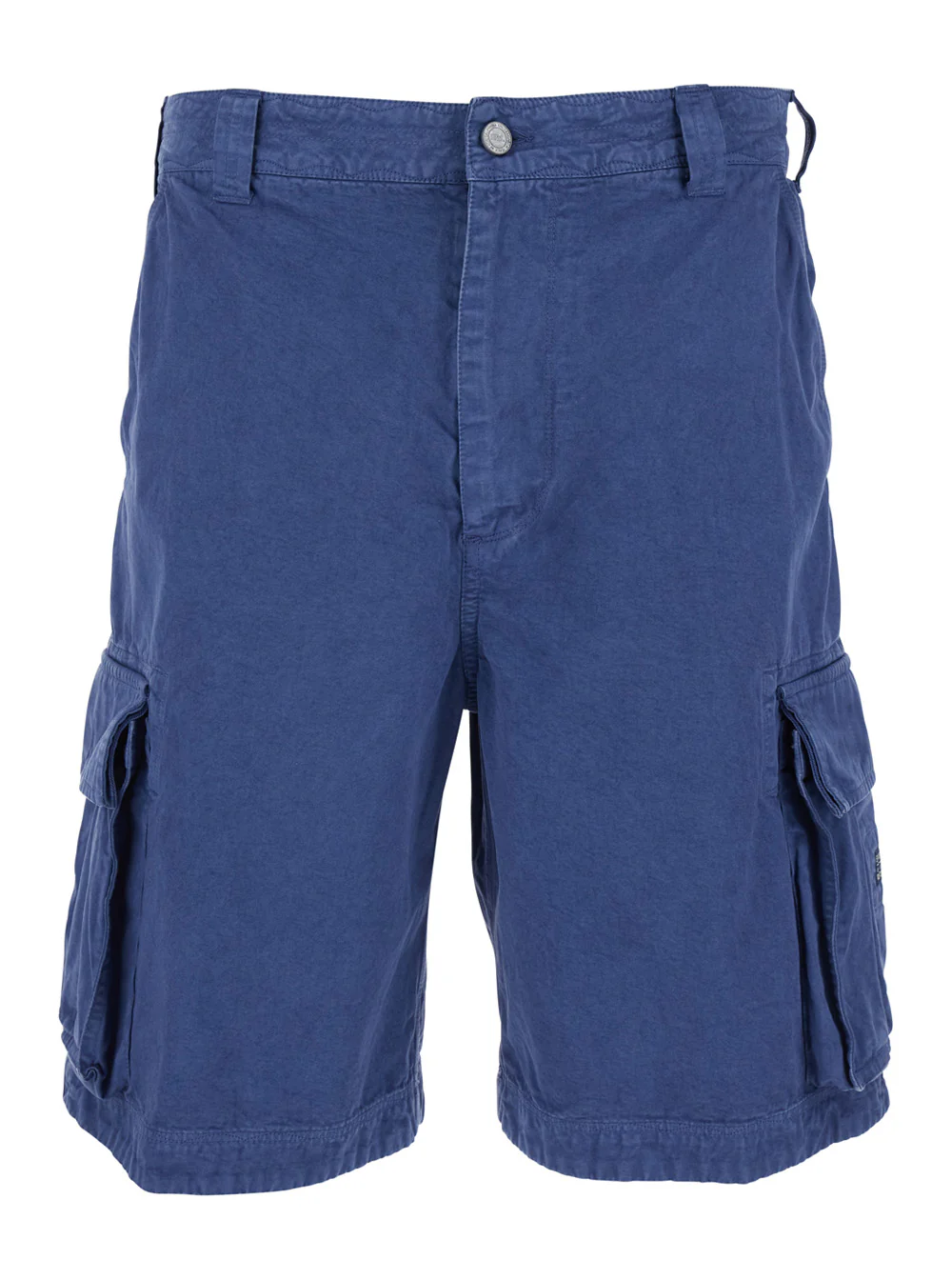 Calças Cargo de Algodão Azul para Homem Blu And Bermuda