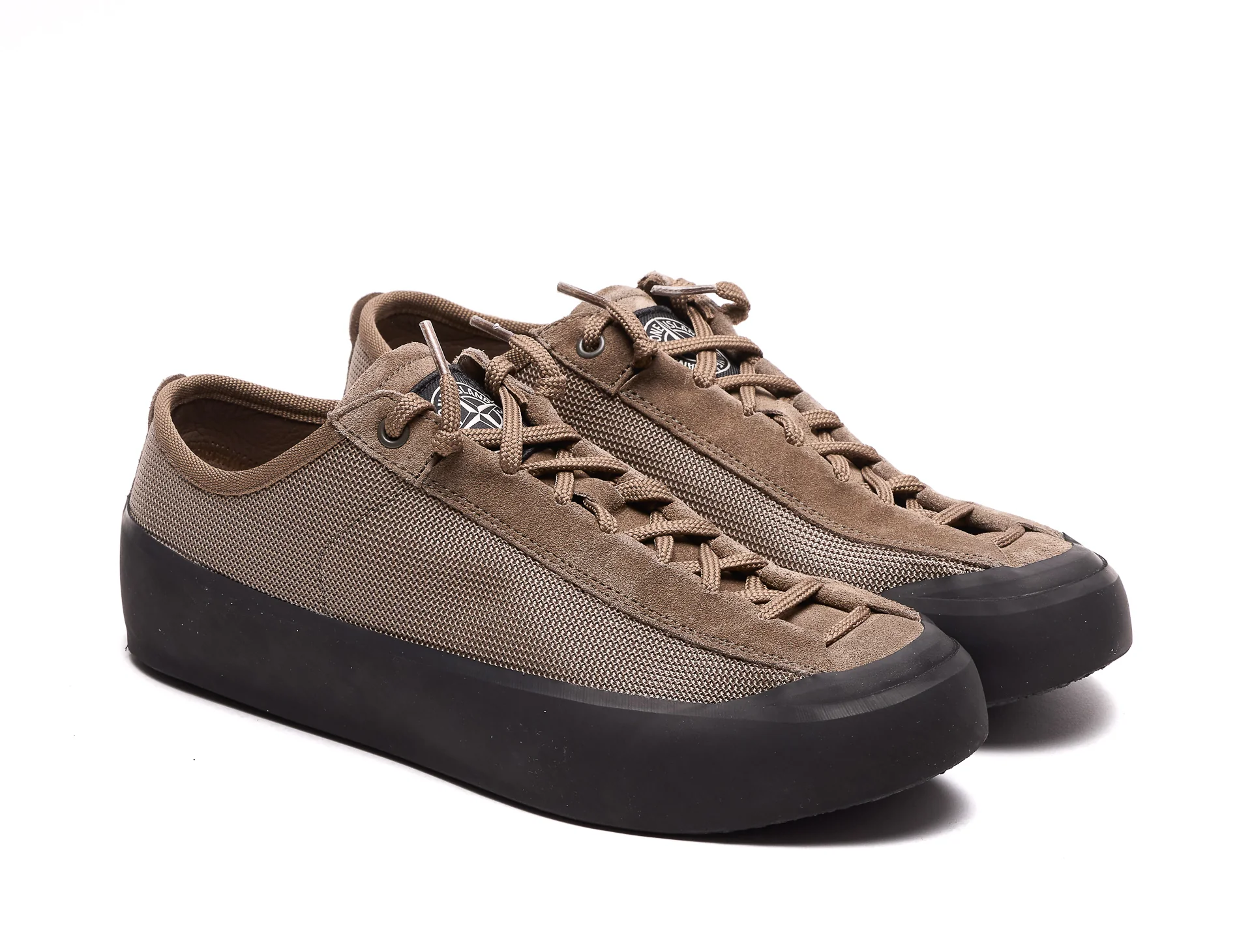 Sapatilhas Stone Island Marrom Suede Sapatilhas Stone Island Marrom Suede