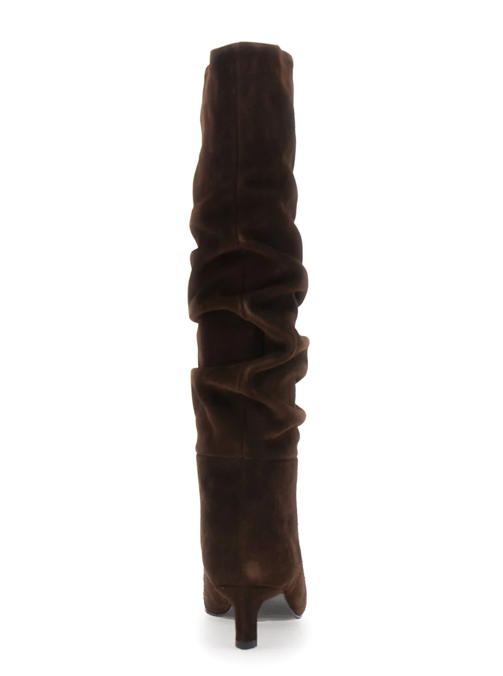 Botas Alohas Kalila com Zíper e Sola de Borracha Marrom Feminina