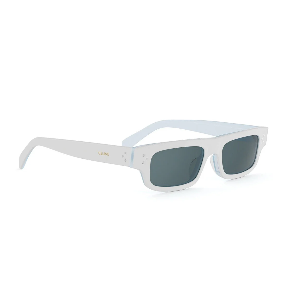 Óculos de Sol Celine 3 Pontos Hd Branco Acetato Óculos de Sol Celine 3 Pontos Hd Branco Acetato