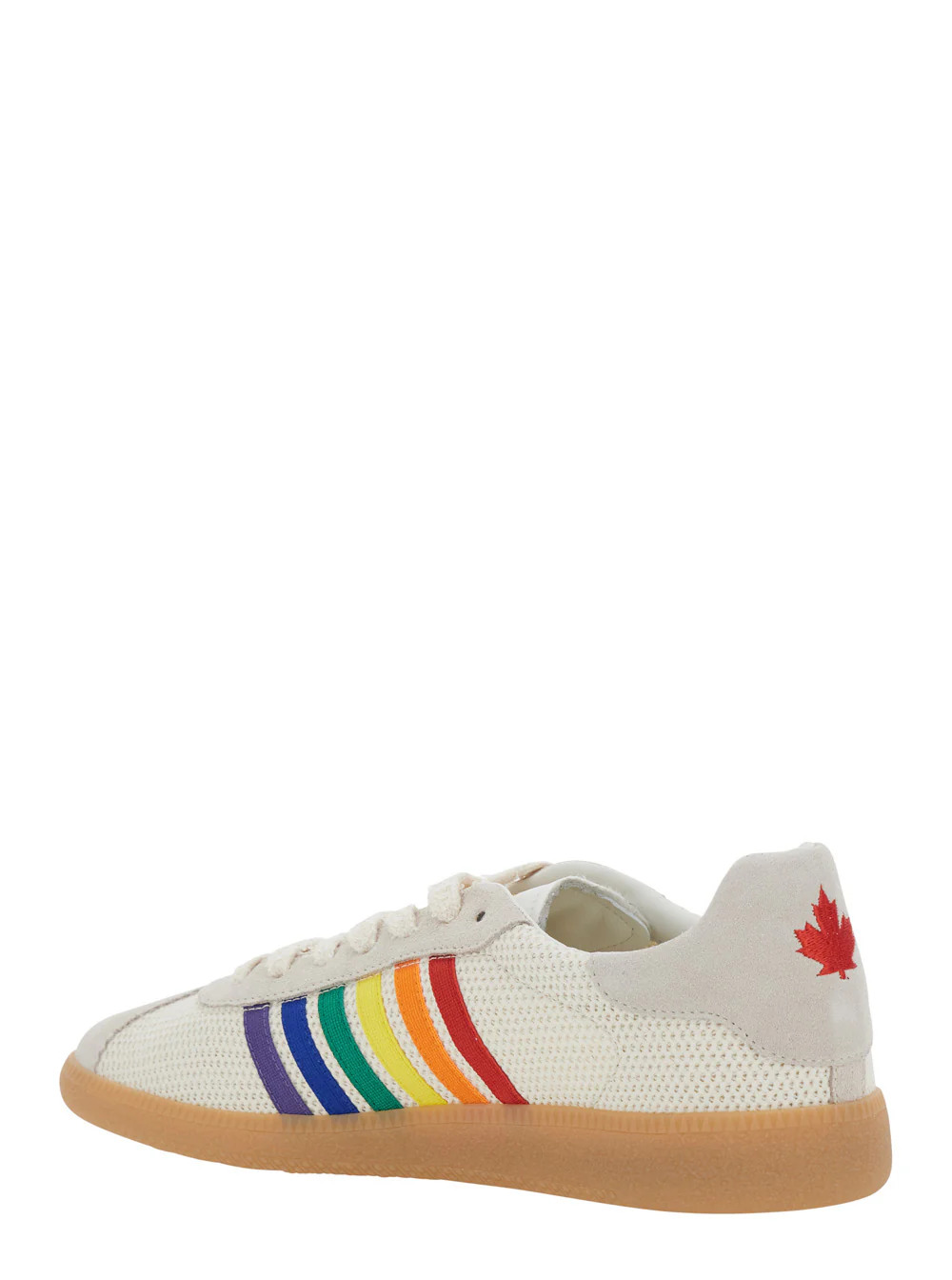 SNEAKERS Dsquared2 - CAMURÇA+TECIDO+NYLON BRANCO+MULTICOR Poliéster Vaca Poliamida