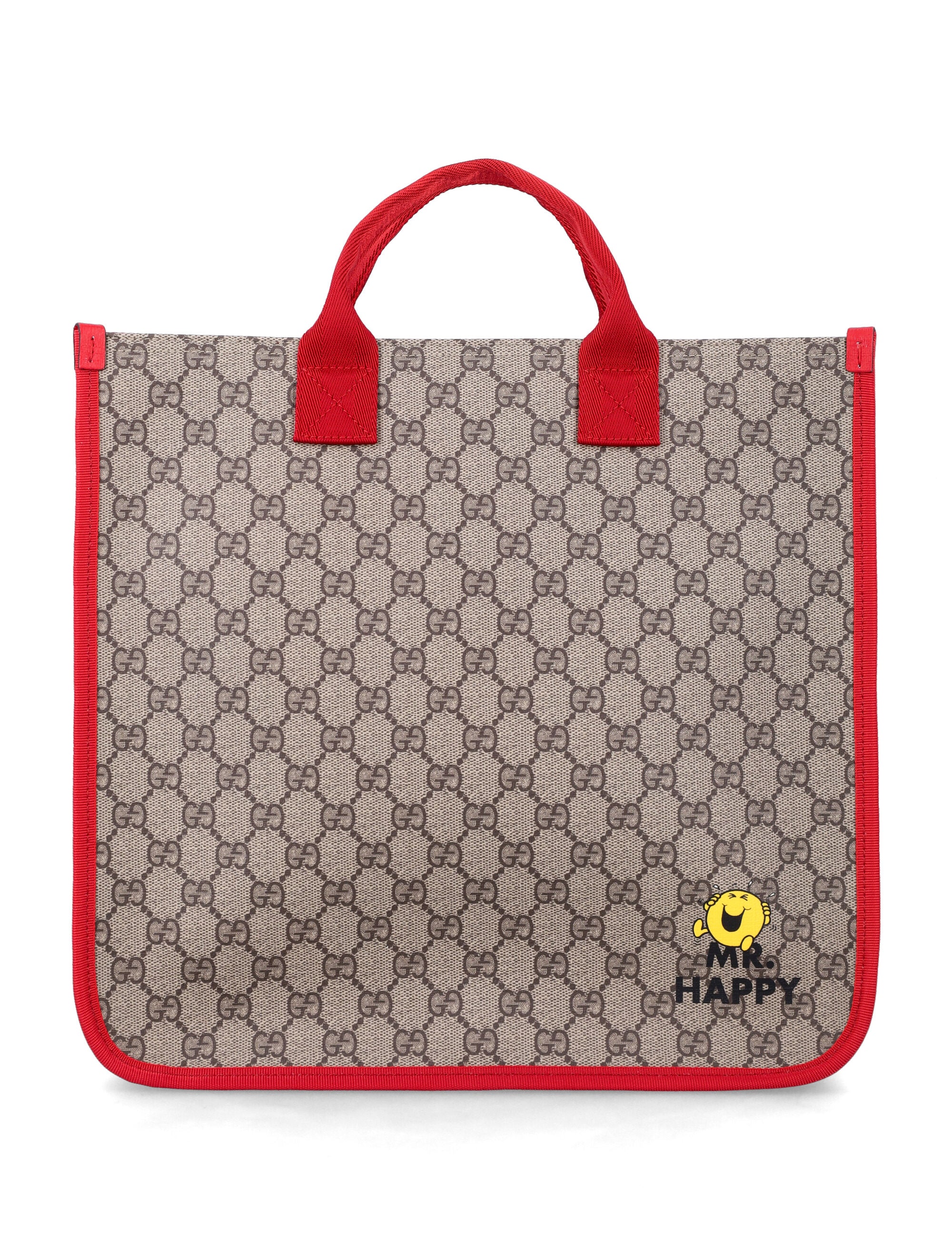 Bolsa de compras infantil Gucci GG Supreme Bege Poliuretano Tote