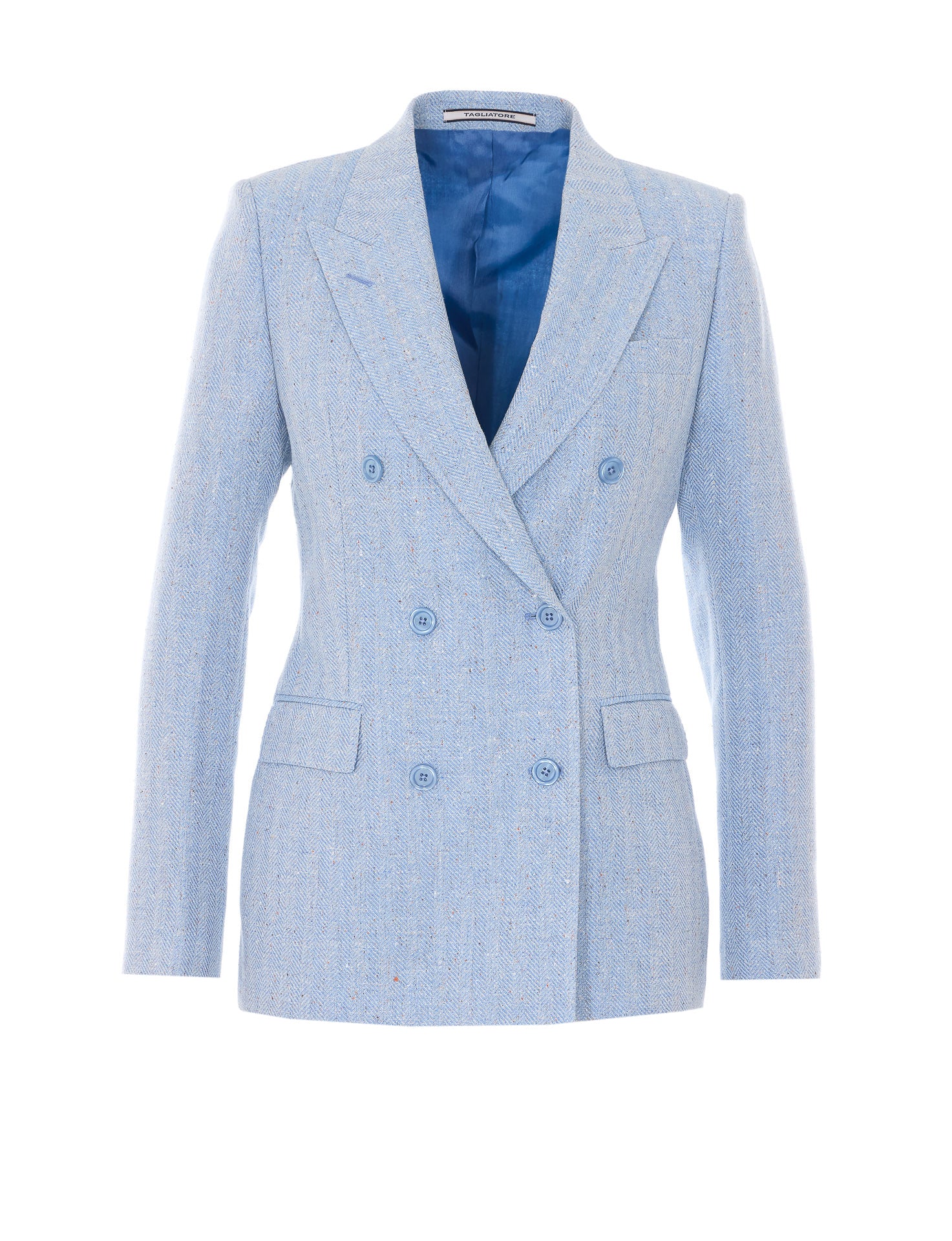 Jaquetas Tagliatore Azul Algodão Jaquetas Tagliatore Azul Algodão