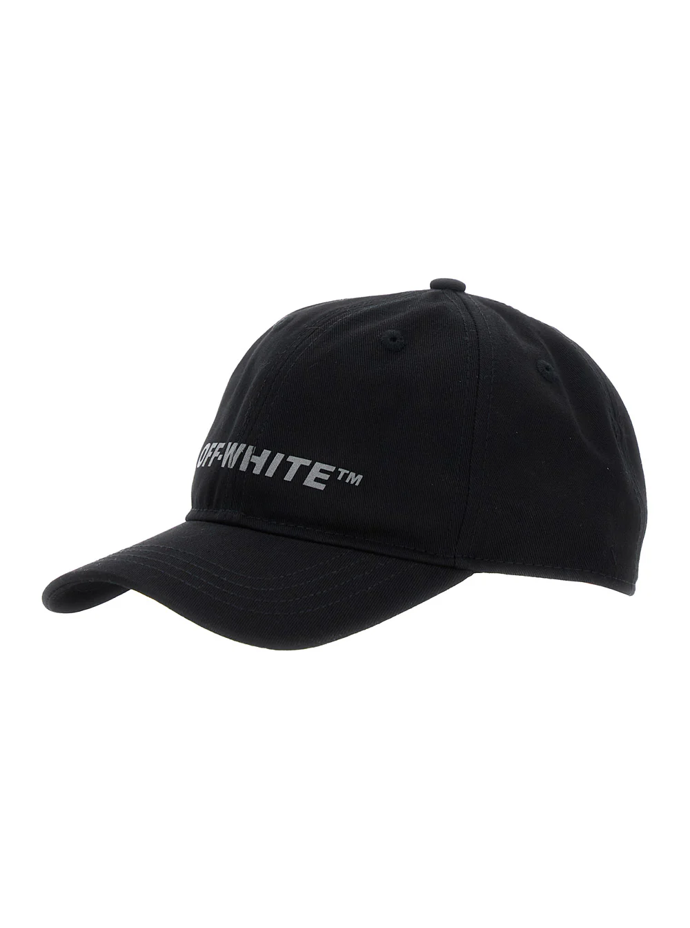 Boné de Beisebol Infantil Off White com Letras de Logotipo na Frente em Tecido de Menino de Algodão Chapéus e Luvas