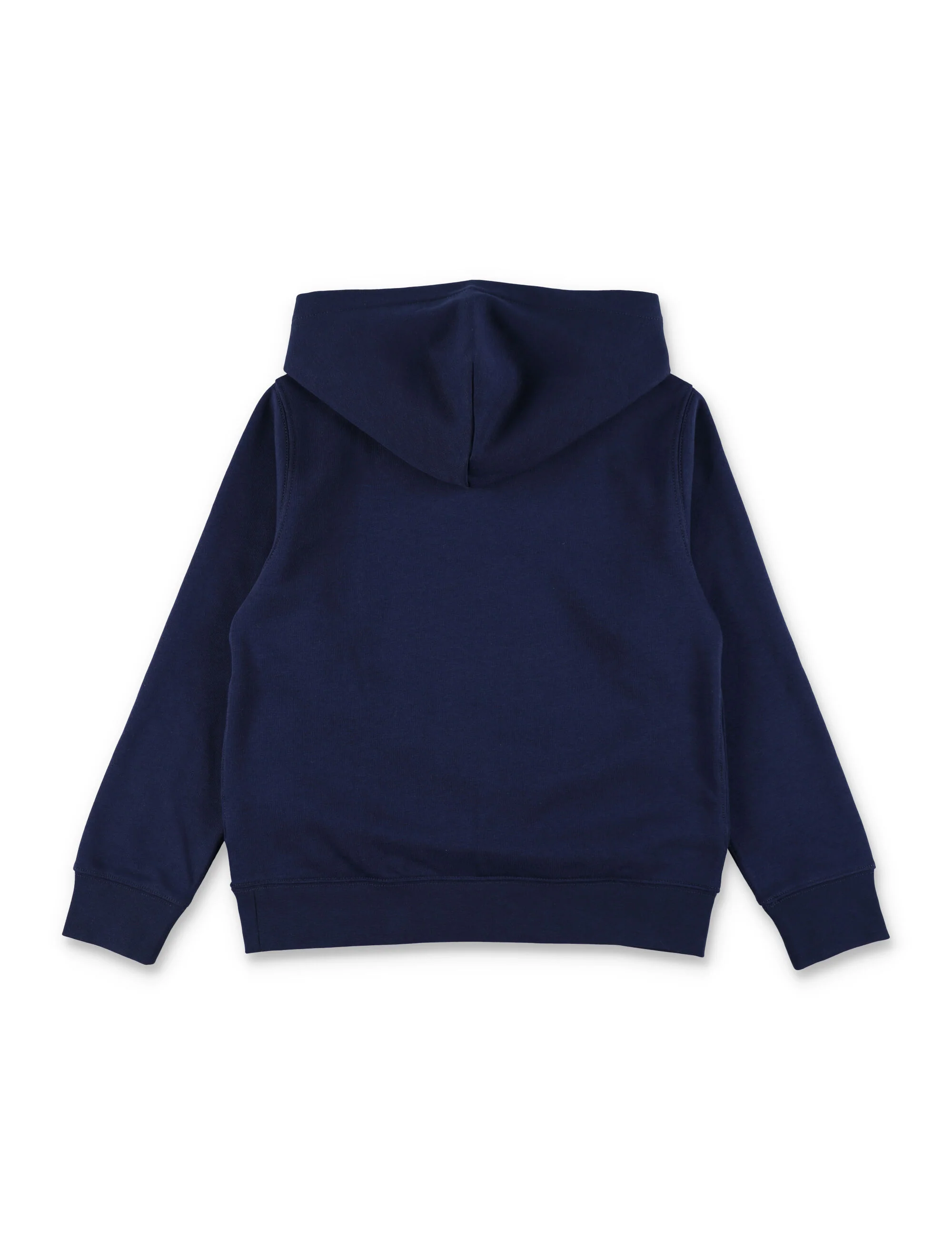 Polo Ralph Lauren Kids Bear Hoodie Moletom Azul de Algodão