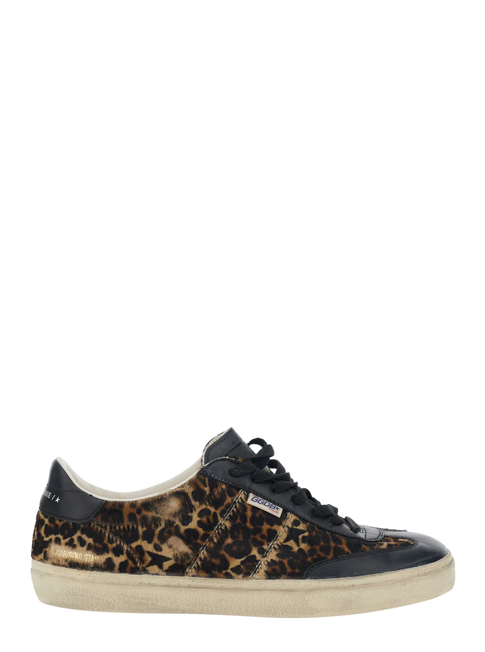 Sapatilhas Golden Goose Soul-Star Nappa Marrom com Detalhes em Couro e Sola de Borracha para Homens Couro de Vaca Ovino Sapatilhas Golden Goose Soul-Star Nappa Marrom com Detalhes em Couro e Sola de Borracha para Homens Couro de Vaca Ovino