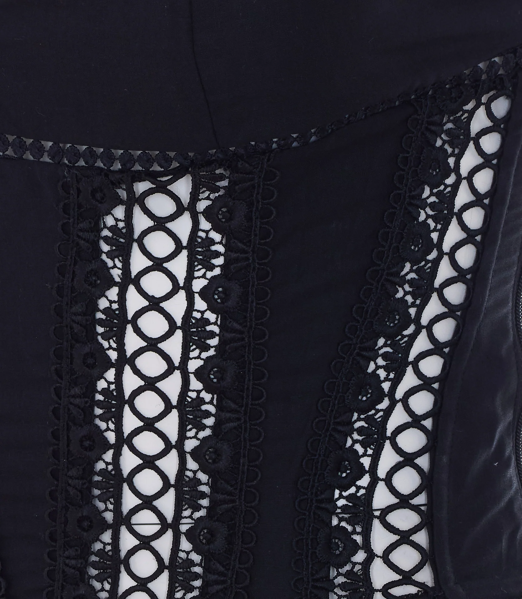 Charoruiz Top Preto de Algodão Charoruiz Top Preto de Algodão