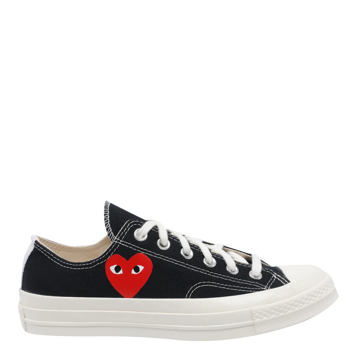 Sapatilhas Play x Converse Preto Tecido/Sola de Borracha Sapatilhas Play x Converse Preto Tecido/Sola de Borracha