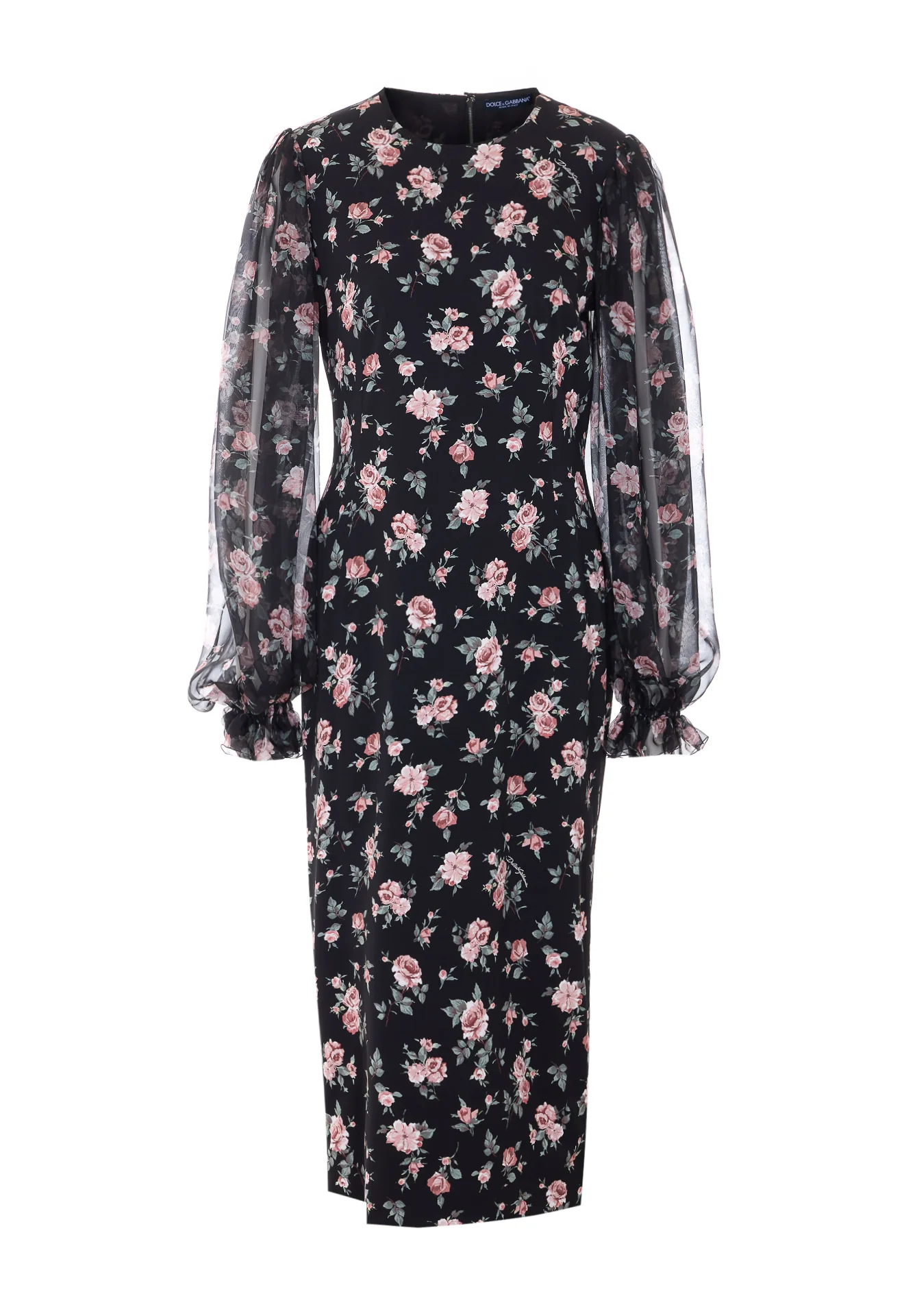Vestidos Pretos de Seda Dolce & Gabbana