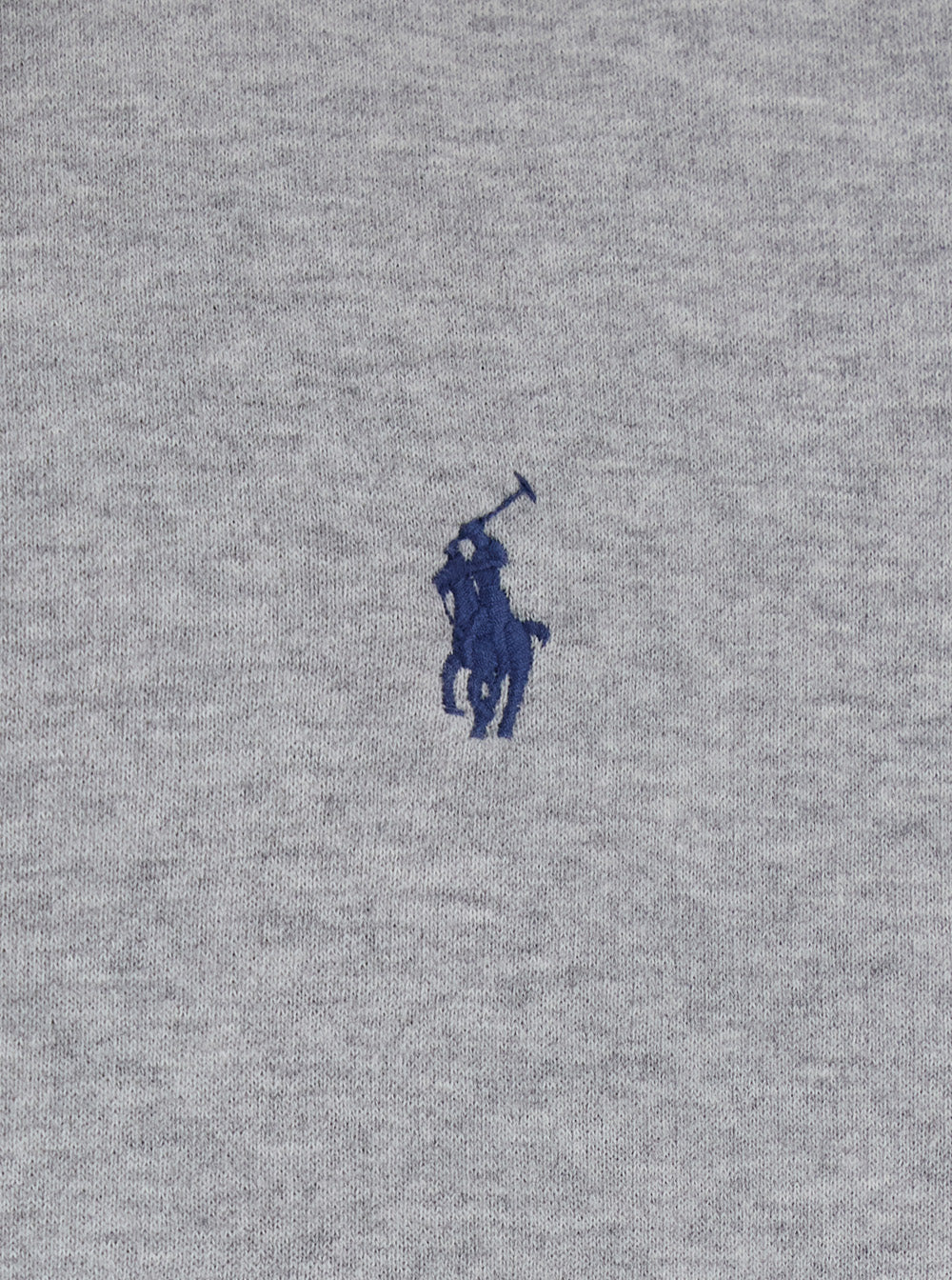 Polo Ralph Lauren Sweatshirt Cinza com Capuz com Cordão e Embroideria de Pônei na Frente Blusa de Homem em Mistura de Algodão Polo Ralph Lauren Sweatshirt Cinza com Capuz com Cordão e Embroideria de Pônei na Frente Blusa de Homem em Mistura de Algodão