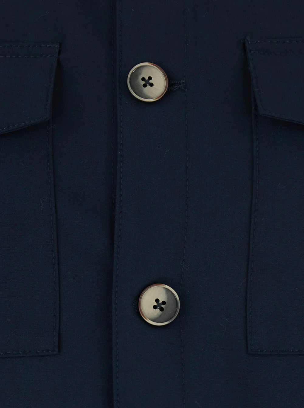 Jaqueta Leplain Azul com Lapela e Mangas Compridas Tecido Técnico para Homens Azul Blazer