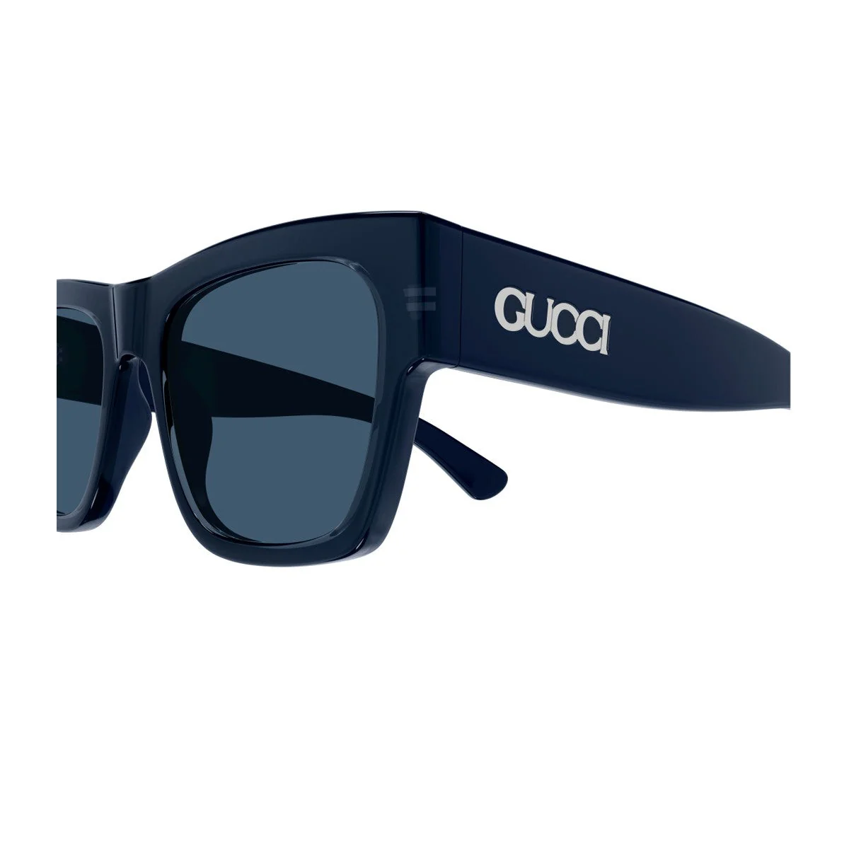 Óculos de Sol Gucci Gg1793s Linea Name Of Brand Azul Acetato Reciclado