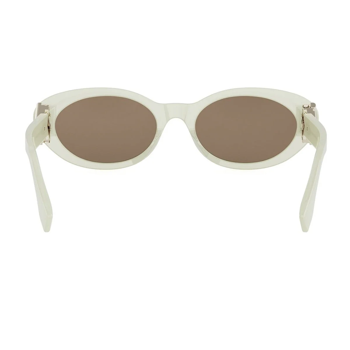 Óculos de Sol Fendi Ff Diamonds Acetato Branco