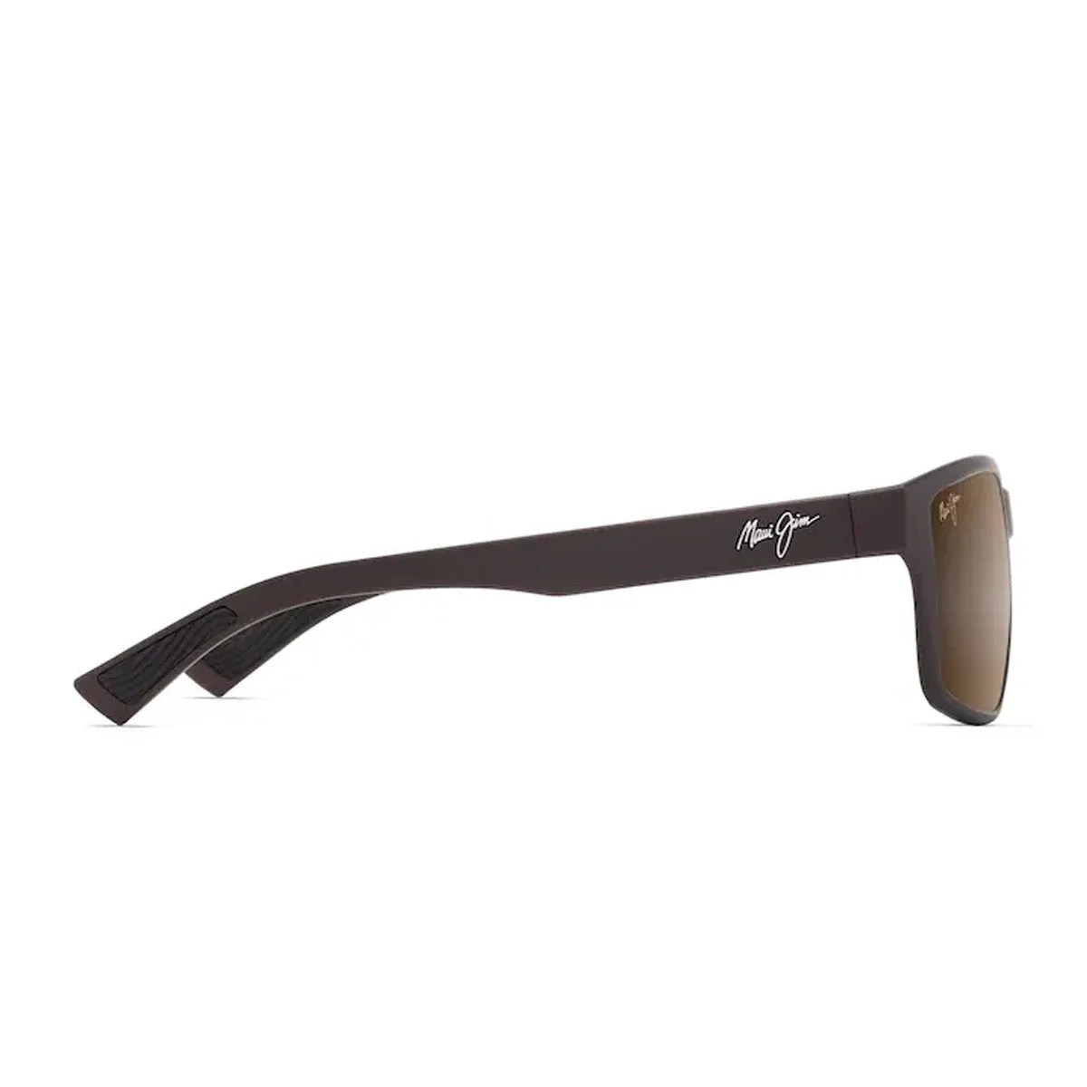 Óculos de Sol Maui Jim Walewaha Af Acetato Marrom Matte Óculos de Sol Maui Jim Walewaha Af Acetato Marrom Matte
