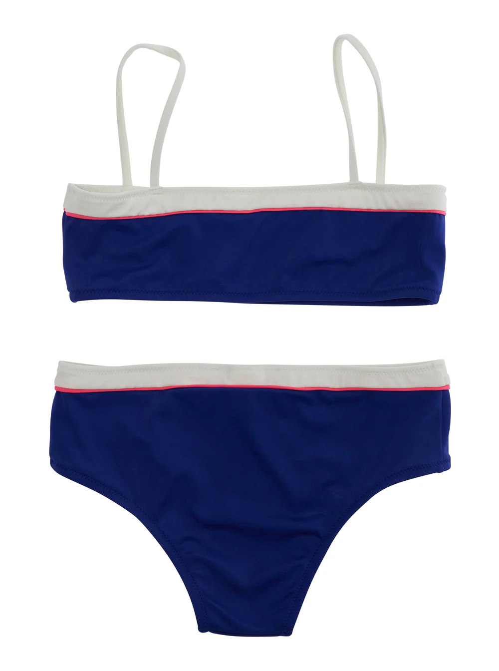 Biquíni Infantil Marni Um Peça Azul com Detalhes Coloridos em Nylon Mulheres Azul Elastano Praia