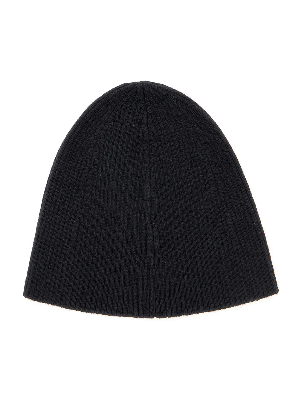 Gorro Preto Saint Laurent com Patch de Logotipo em Cashmere para Homens e Luvas