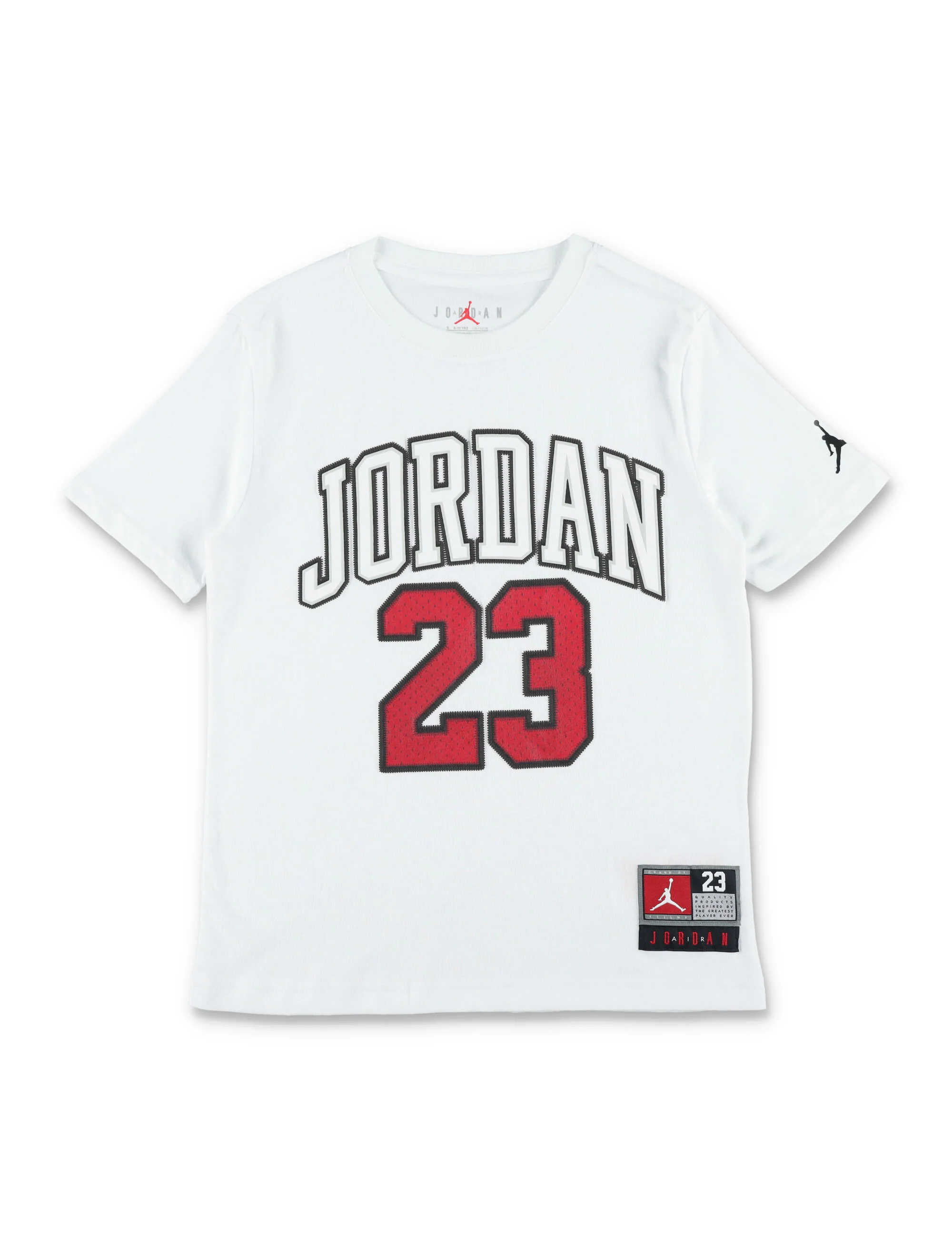 Camiseta Nike Jordan 23 Kids Branca de Algodão