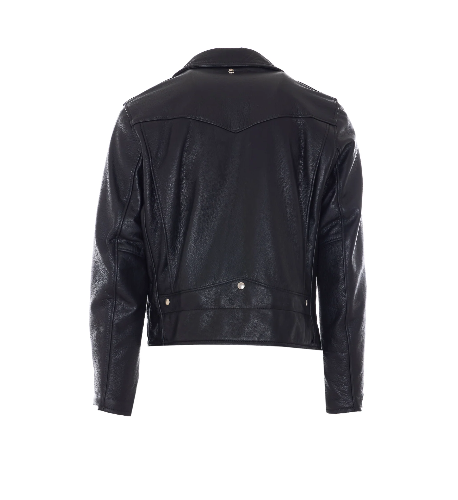 Jaquetas Schott Nyc Couro de Vaca Preto