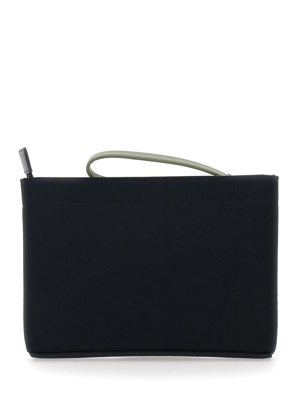 Bolsa Preta Givenchy com Alça Superior e Estampa de Logotipo na Frente em Algodão para Bolsas de Homem Pochettes